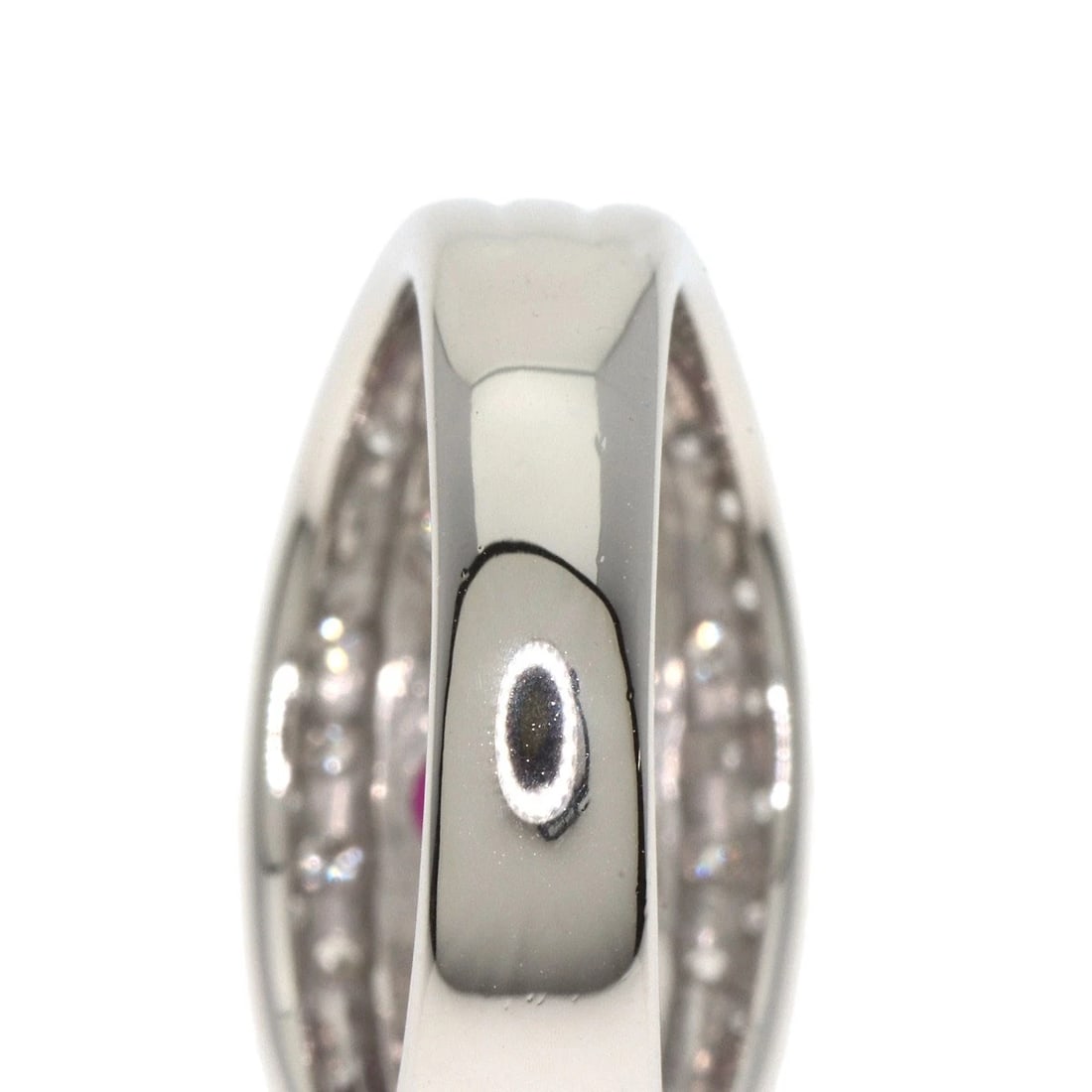 TASAKI RUBY DIAMOND RING PLATINUM PT900 - 7