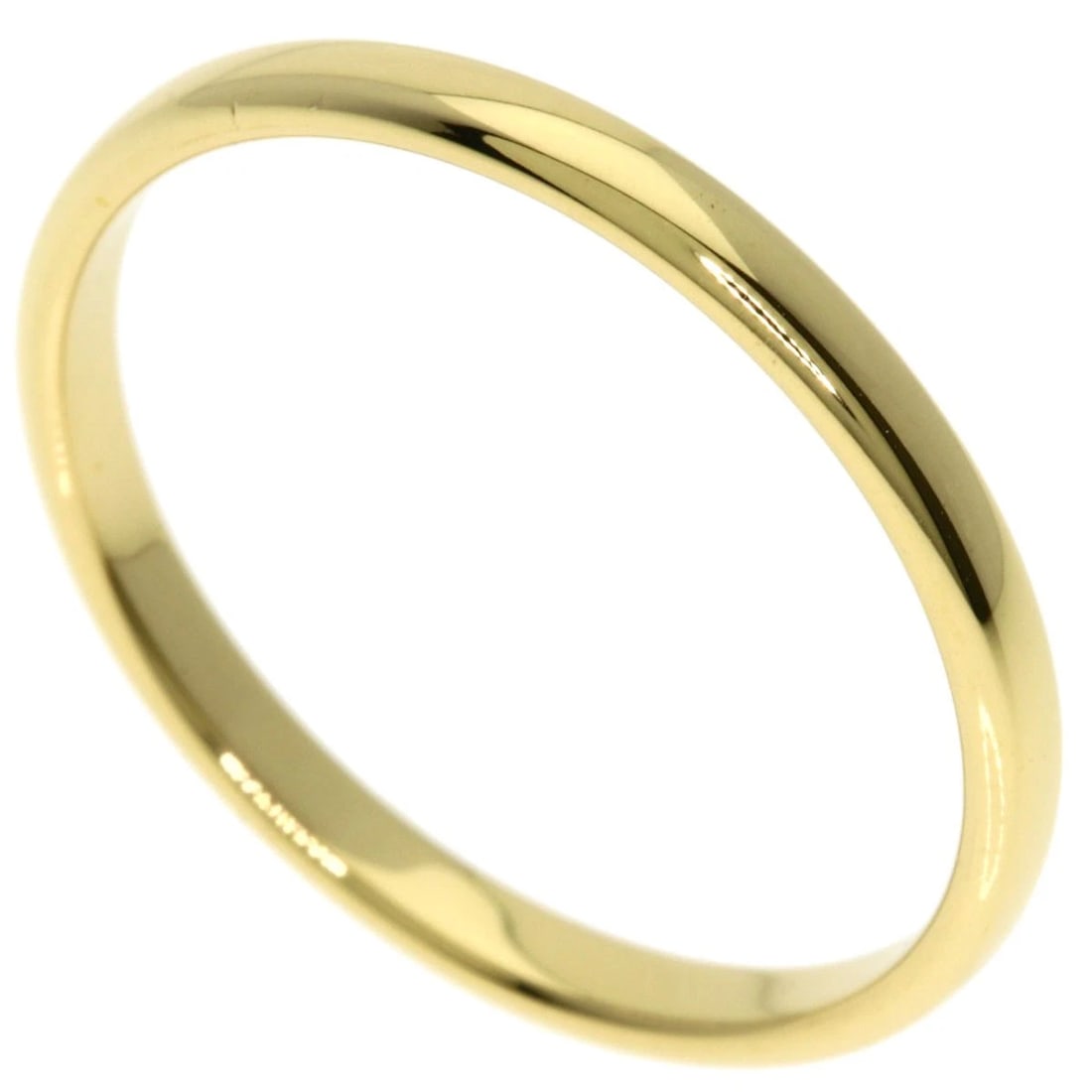 TIFFANY&CO. WEDDING RING: TIFFANY&Co. wedding Ring Brand: TIFFANY&Co. Type: Ring Material: K18 Yellow Gold, Color: Exterior Color Gold Size: 8 (US) Accessories: None Accessories Notice: When purchasing pre-owned go