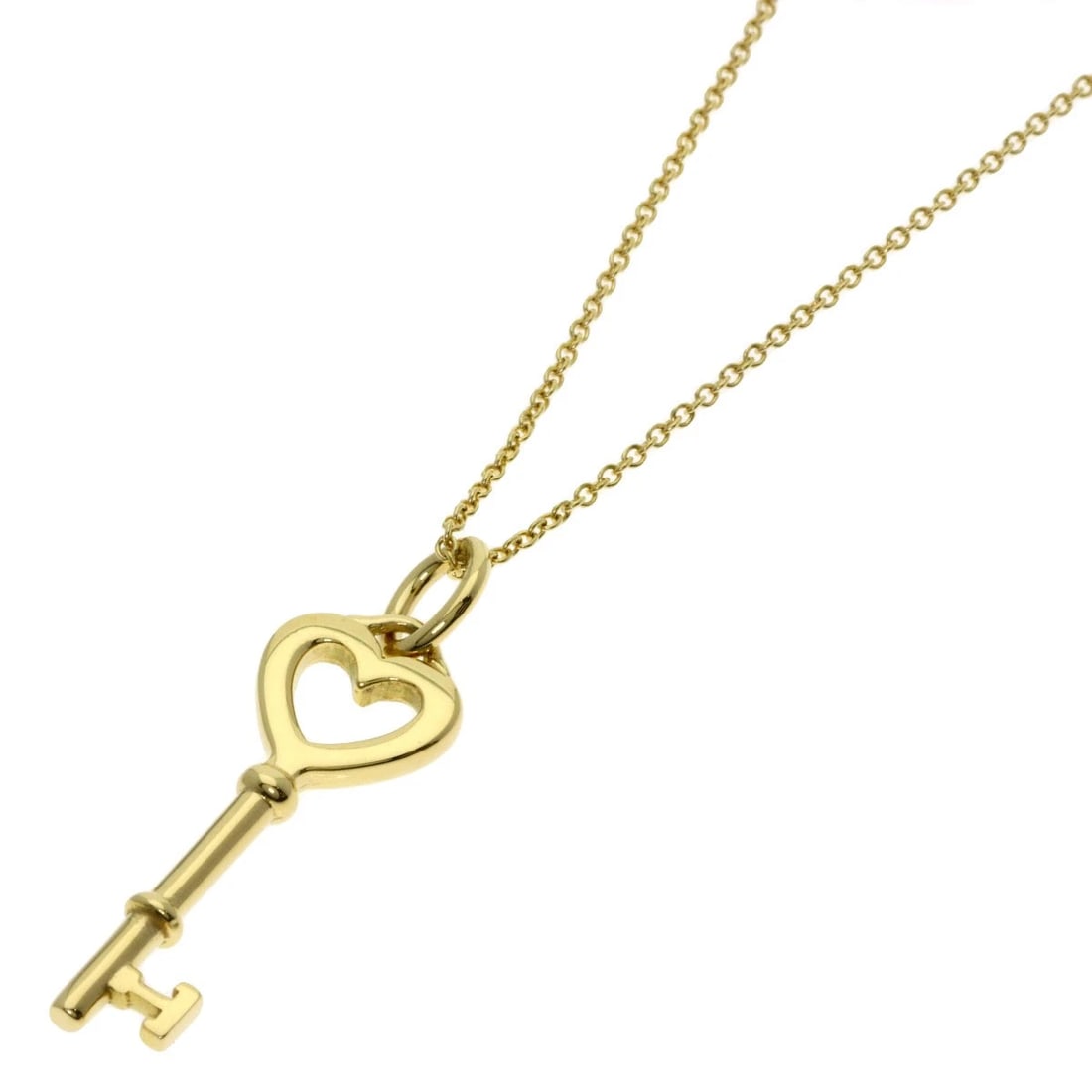 TIFFANY&CO. HEART KEY NECKLACE (1 of 3)