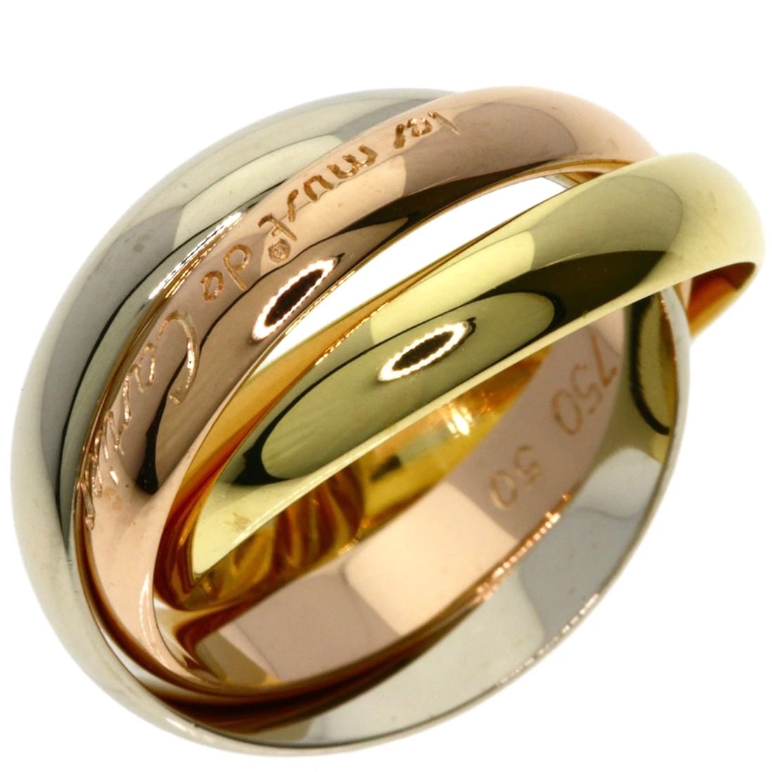 CARTIER TRINITY 3 COLOR RING - 2