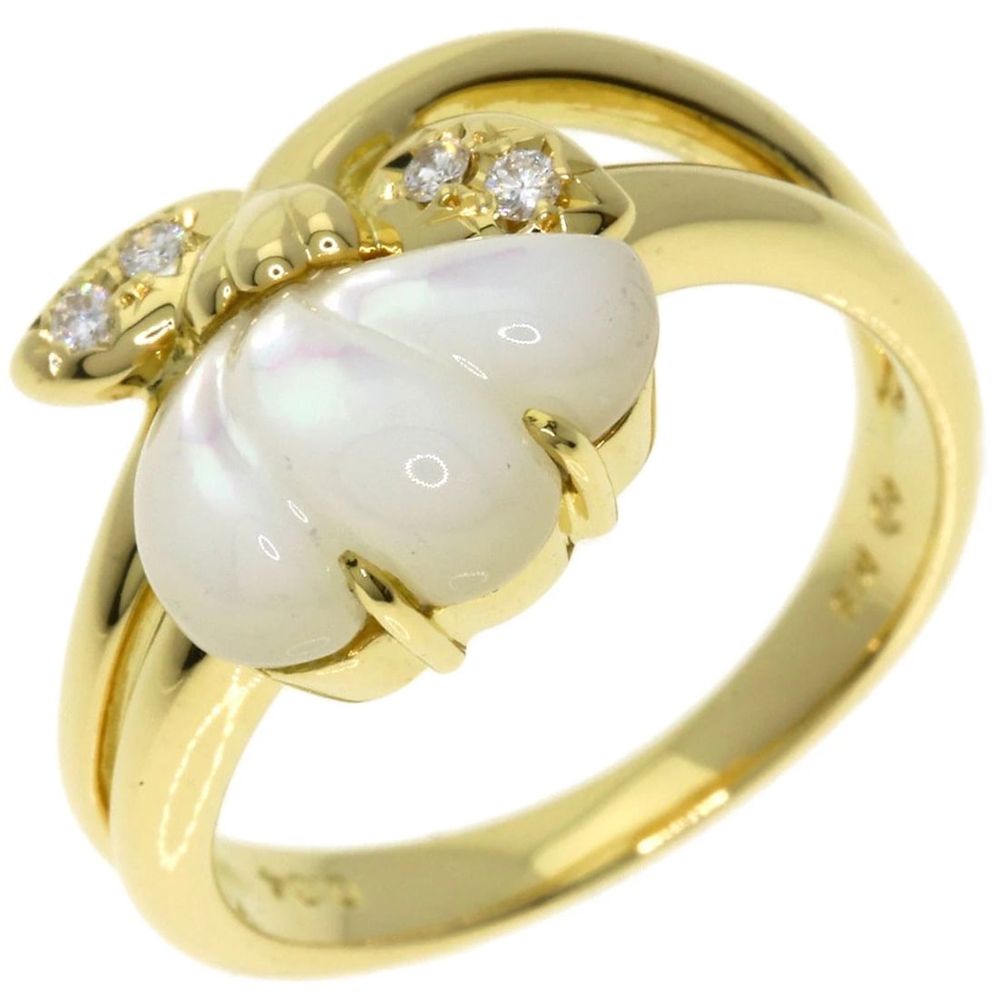 TASAKI WHITE DIAMOND RING - 2