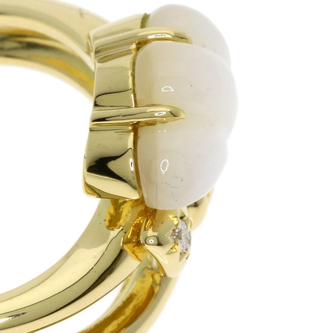 TASAKI WHITE DIAMOND RING - 5