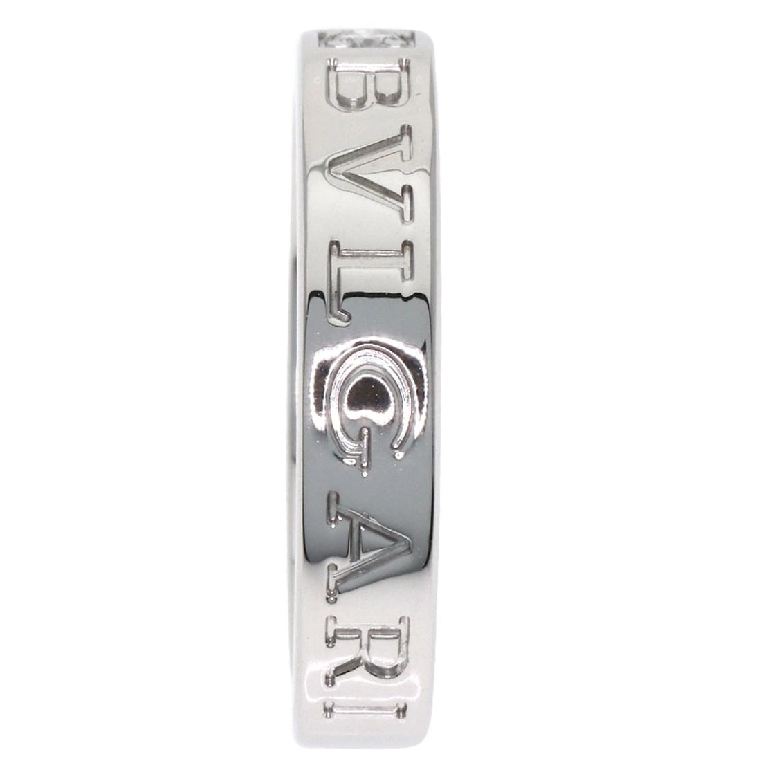BVLGARI DOUBLE LOGO DIAMOND RING - 3