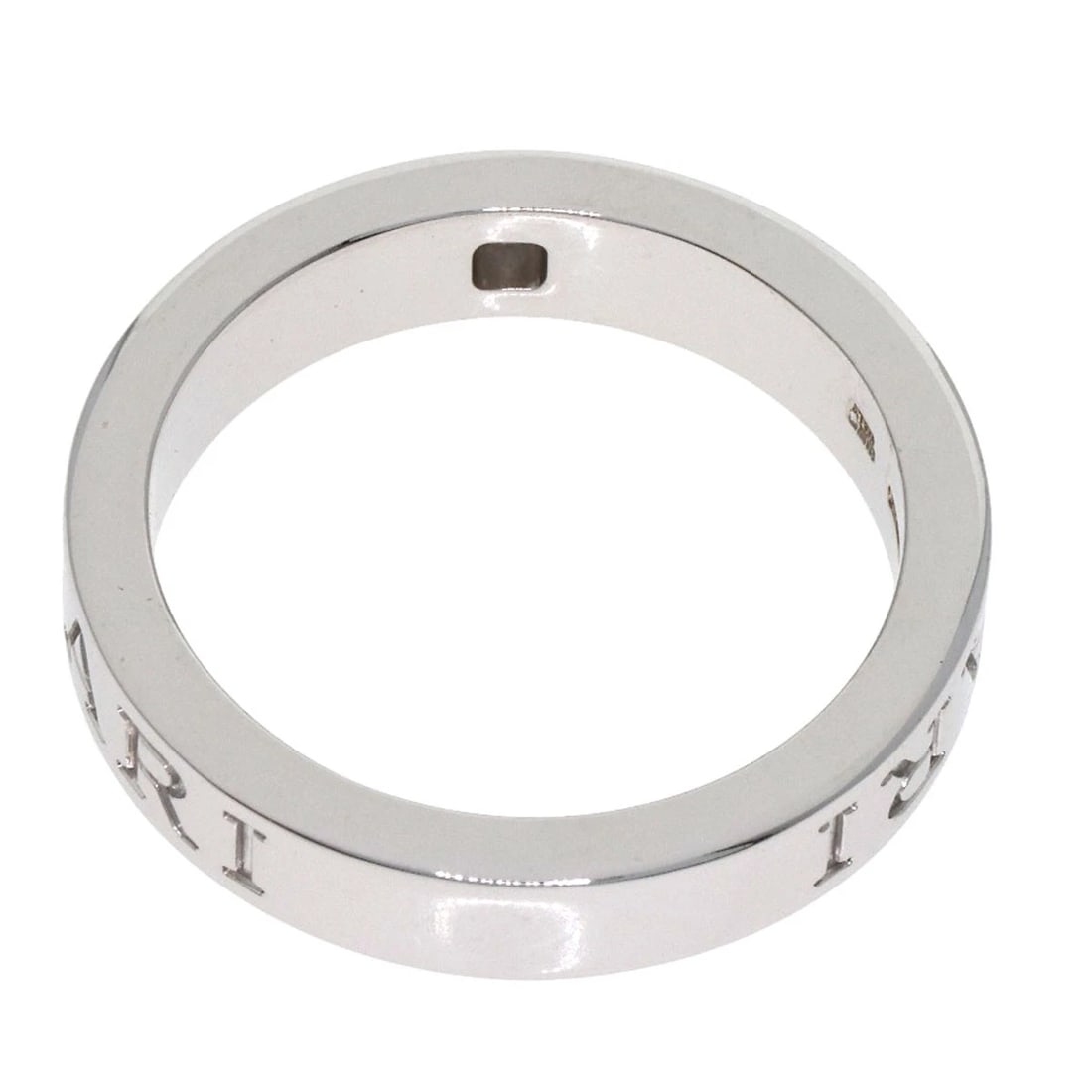 BVLGARI DOUBLE LOGO DIAMOND RING - 4