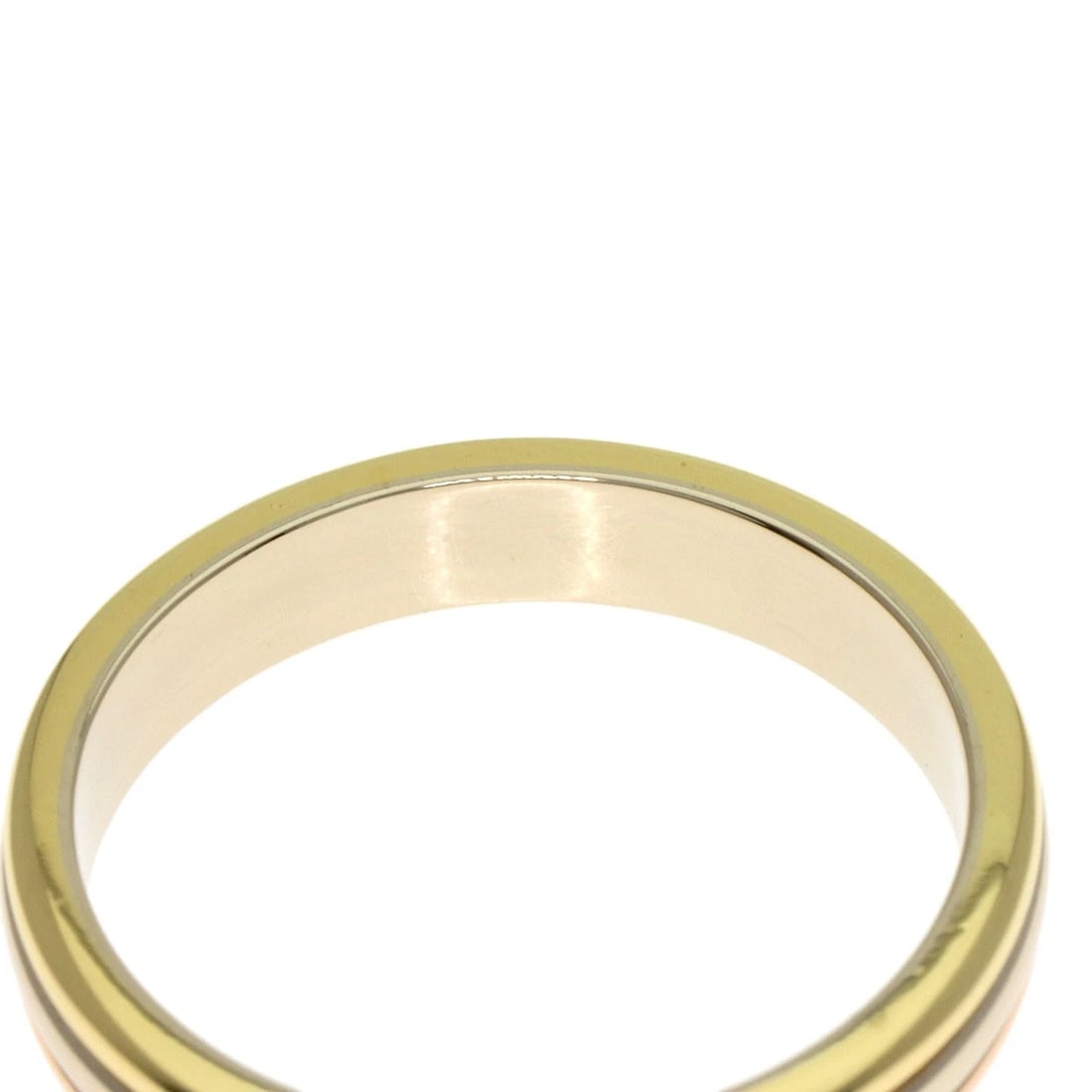 CARTIER THREE GOLD RING - 6