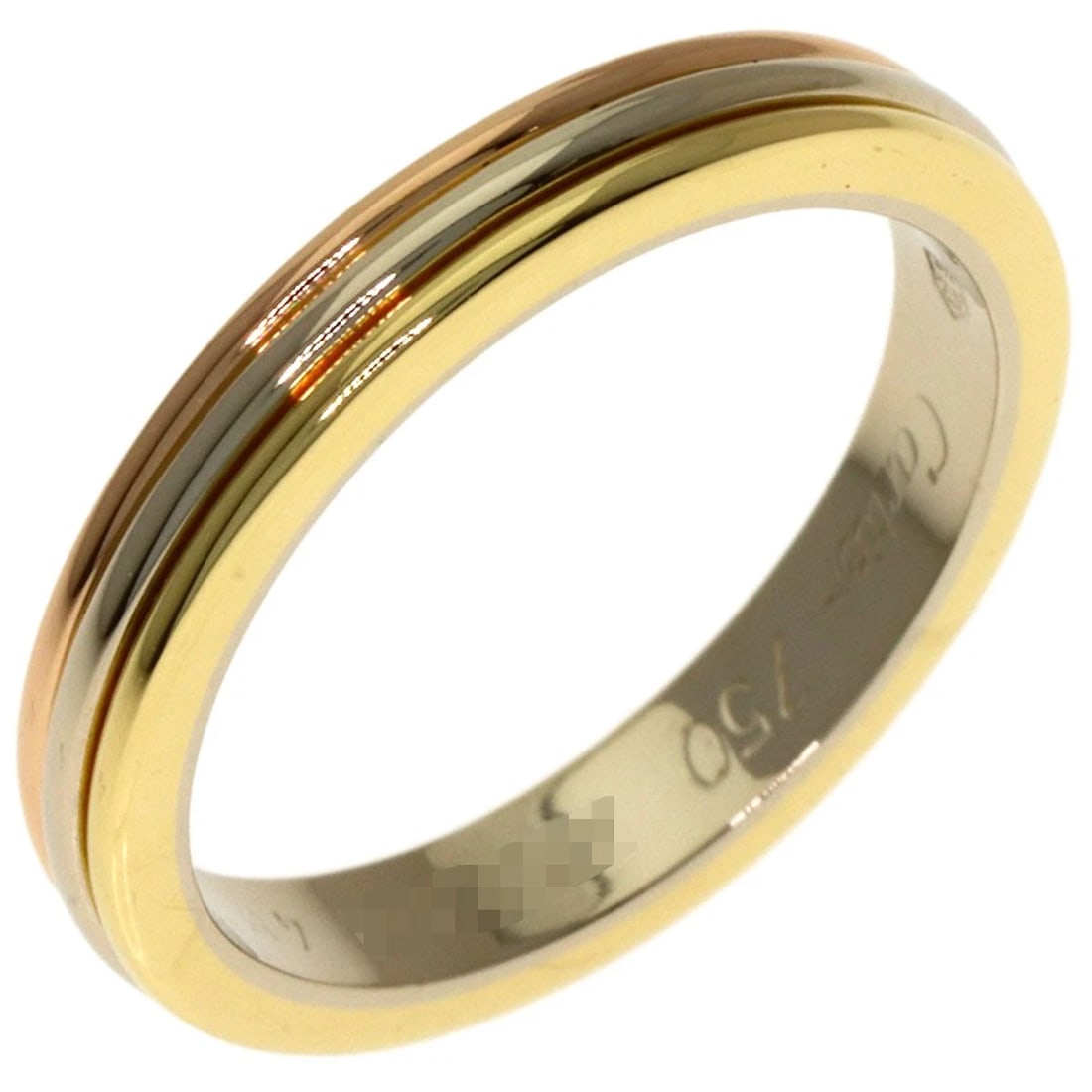 CARTIER THREE COLORS RING - 2