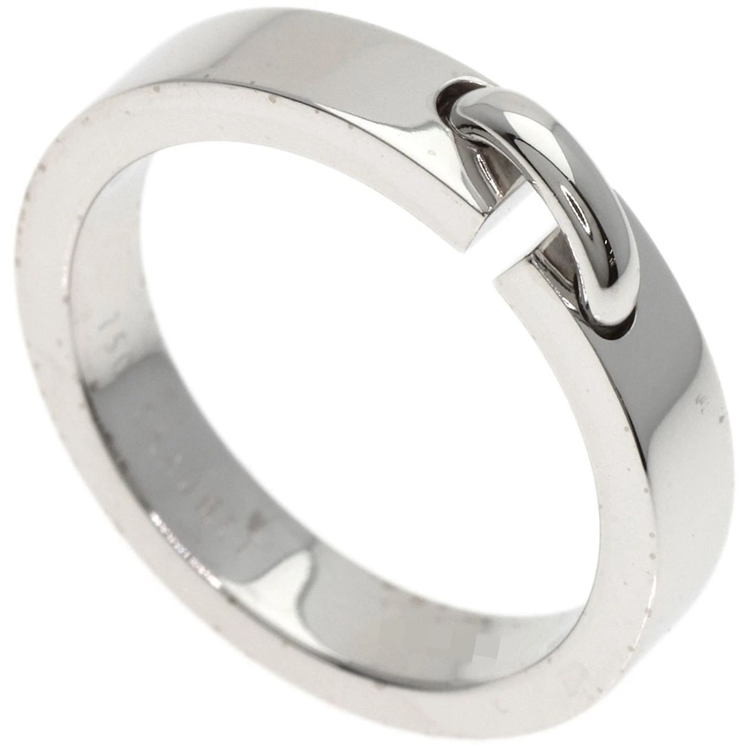 CHAUMET LIEN EVIDENCE WEDDING RING: Chaumet Lien Evidence Wedding Ring Brand: Chaumet Type: Ring Material: K18 White Gold, Color: Exterior Color Gold Size: 6 (US) Accessories: None Accessories Notice: When purchasing pre-owned goods,