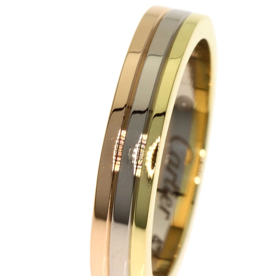 CARTIER THREE COLORS RING - 4