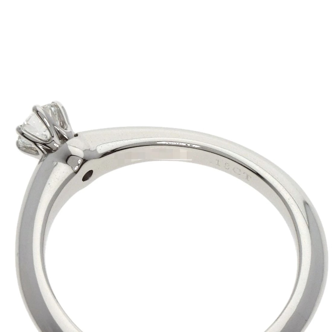 TIFFANY&CO. SOLITAIRE DIAMOND RING - 2