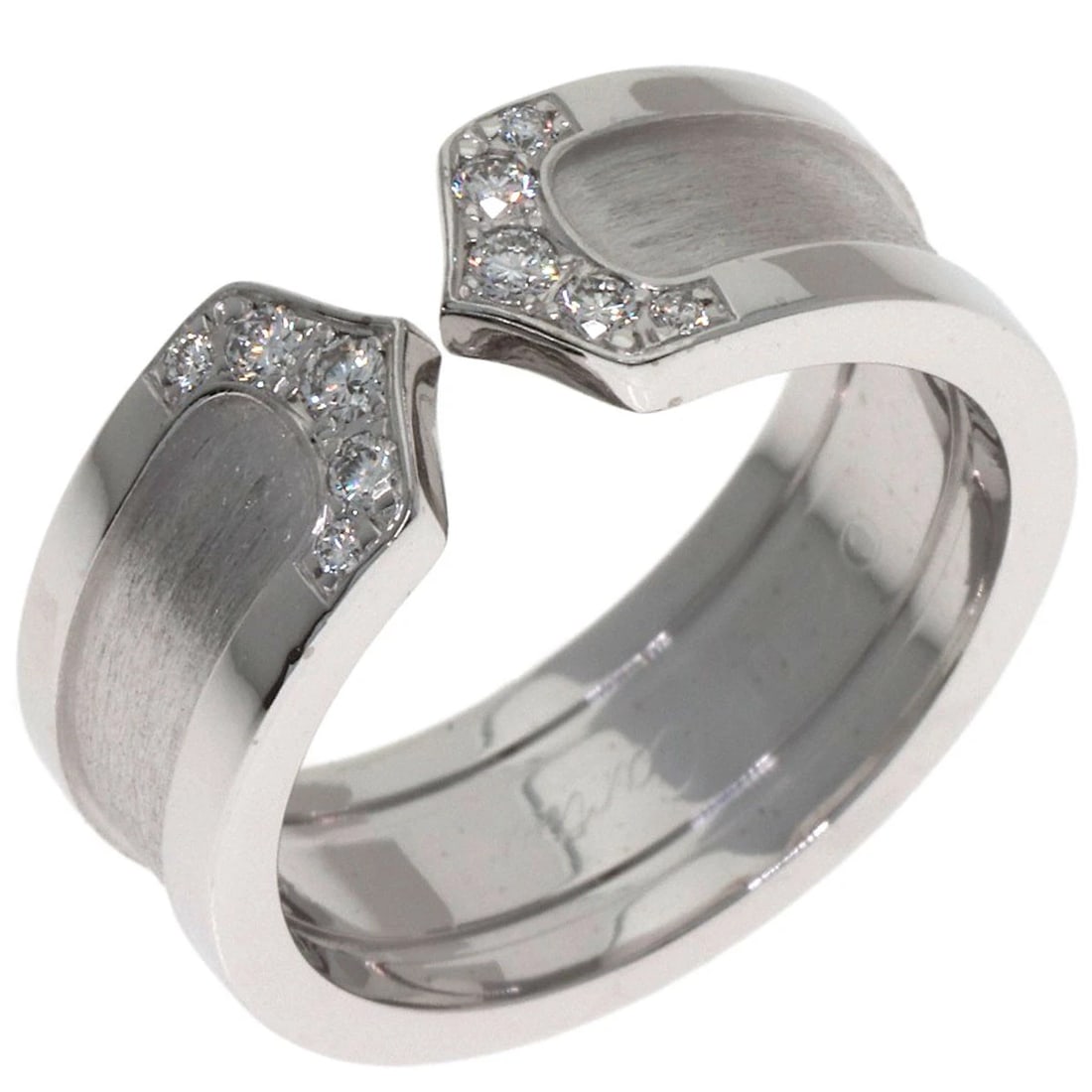 CARTIER C2 RING SM DIAMOND RING - 2
