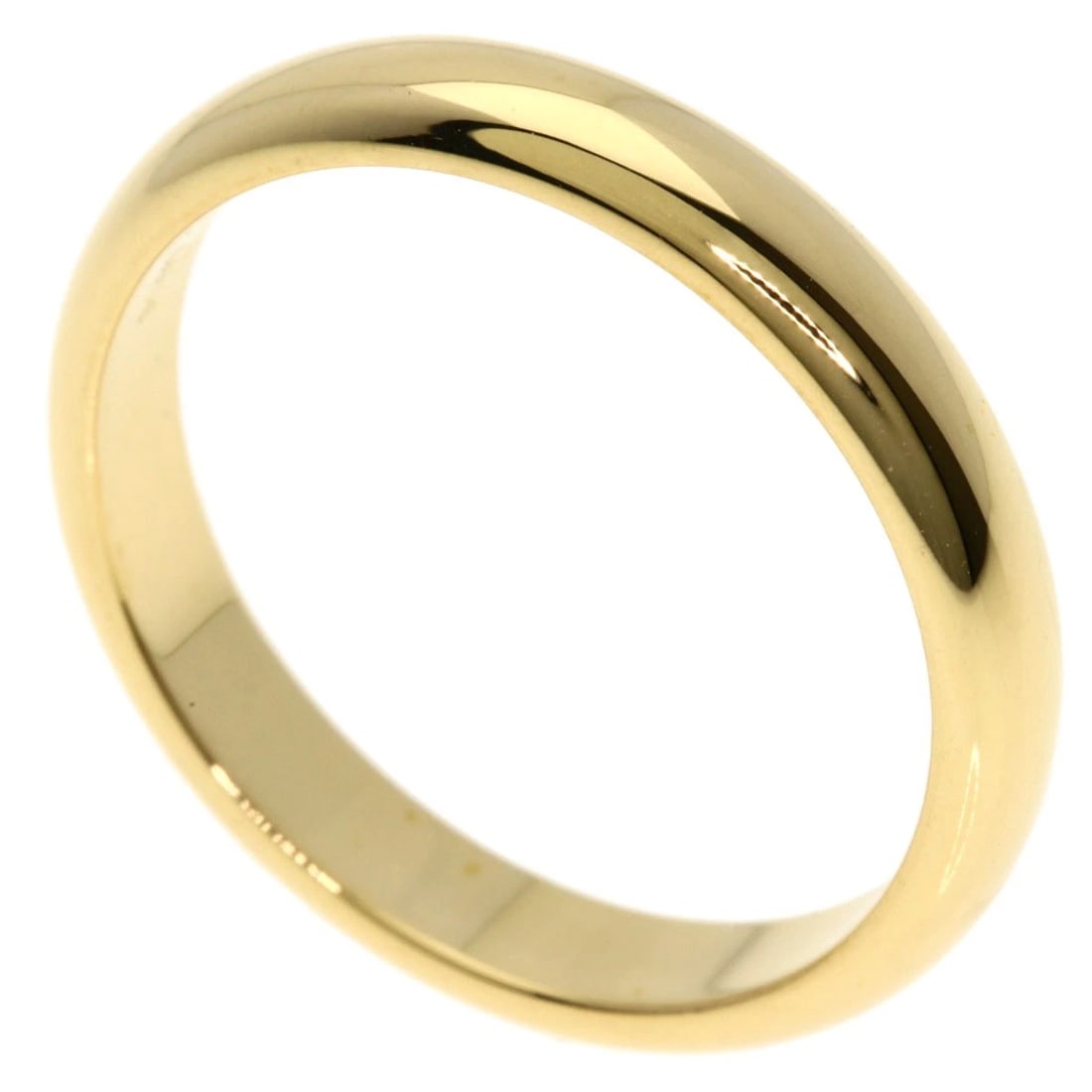 CARTIER WEDDING RING: CARTIER Wedding Ring Brand: CARTIER Type: Ring Material: K18 Yellow Gold, Color: Exterior Color Gold Size: 8.75 (US) Accessories: None Accessories Notice: When purchasing pre-owned goods,