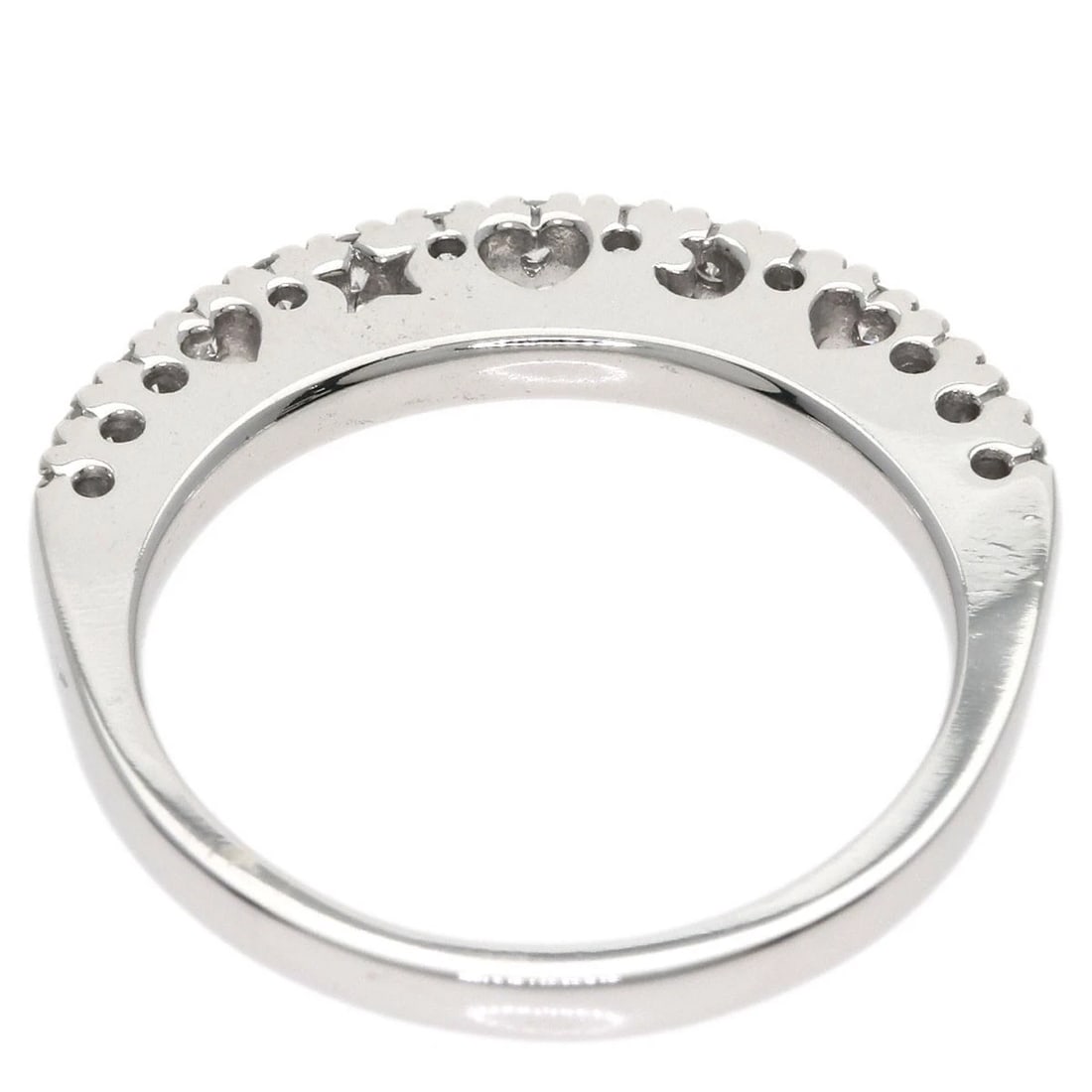 PONTE VECCHIO HALF ETERNITY DIAMOND RING - 2