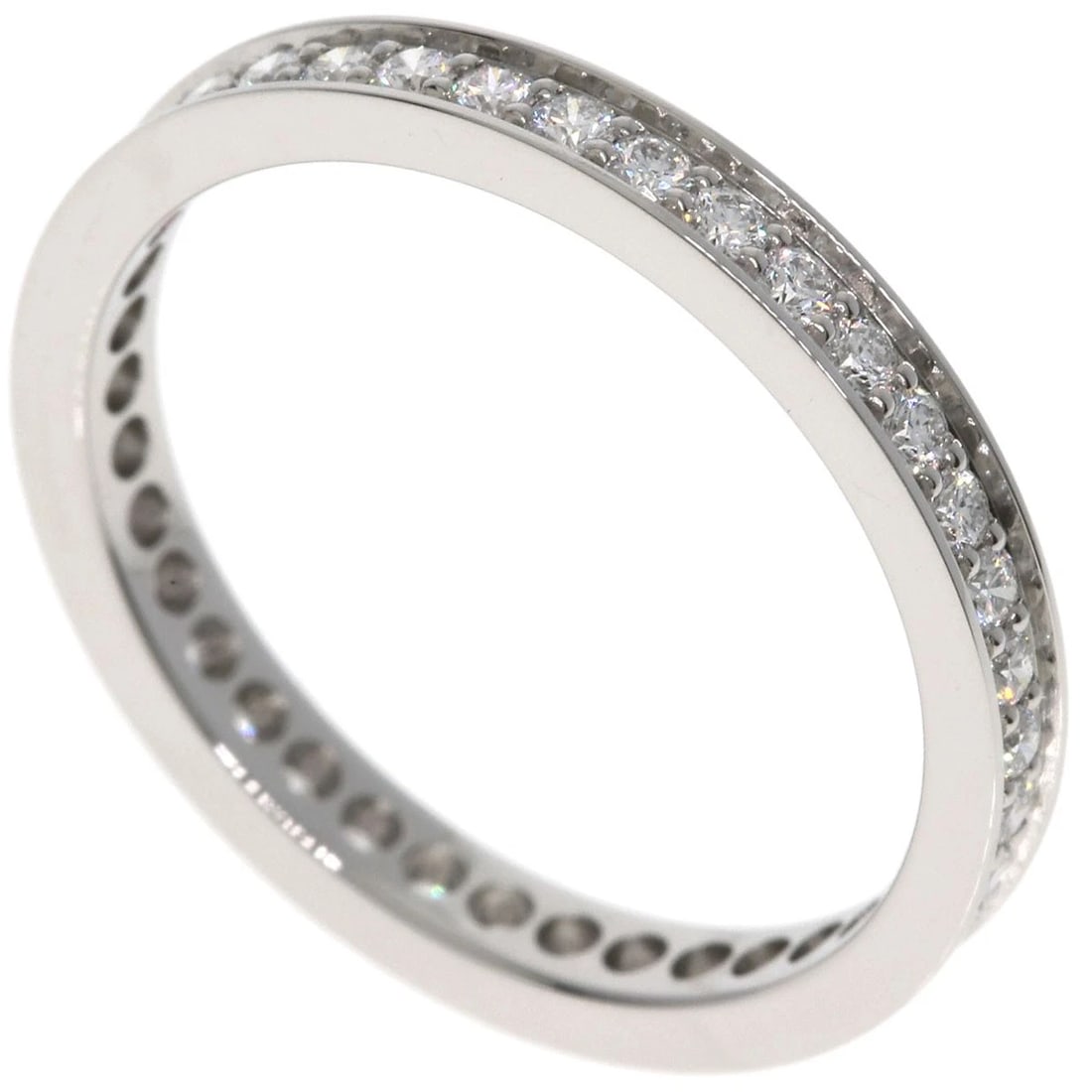 CARTIER ETERNITY FULL DIAMOND RING (1 of 5)