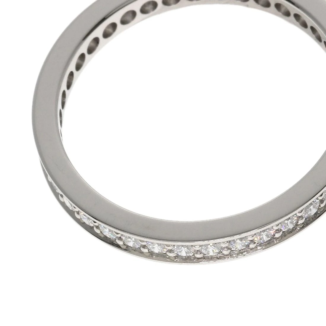 CARTIER ETERNITY FULL DIAMOND RING - 4