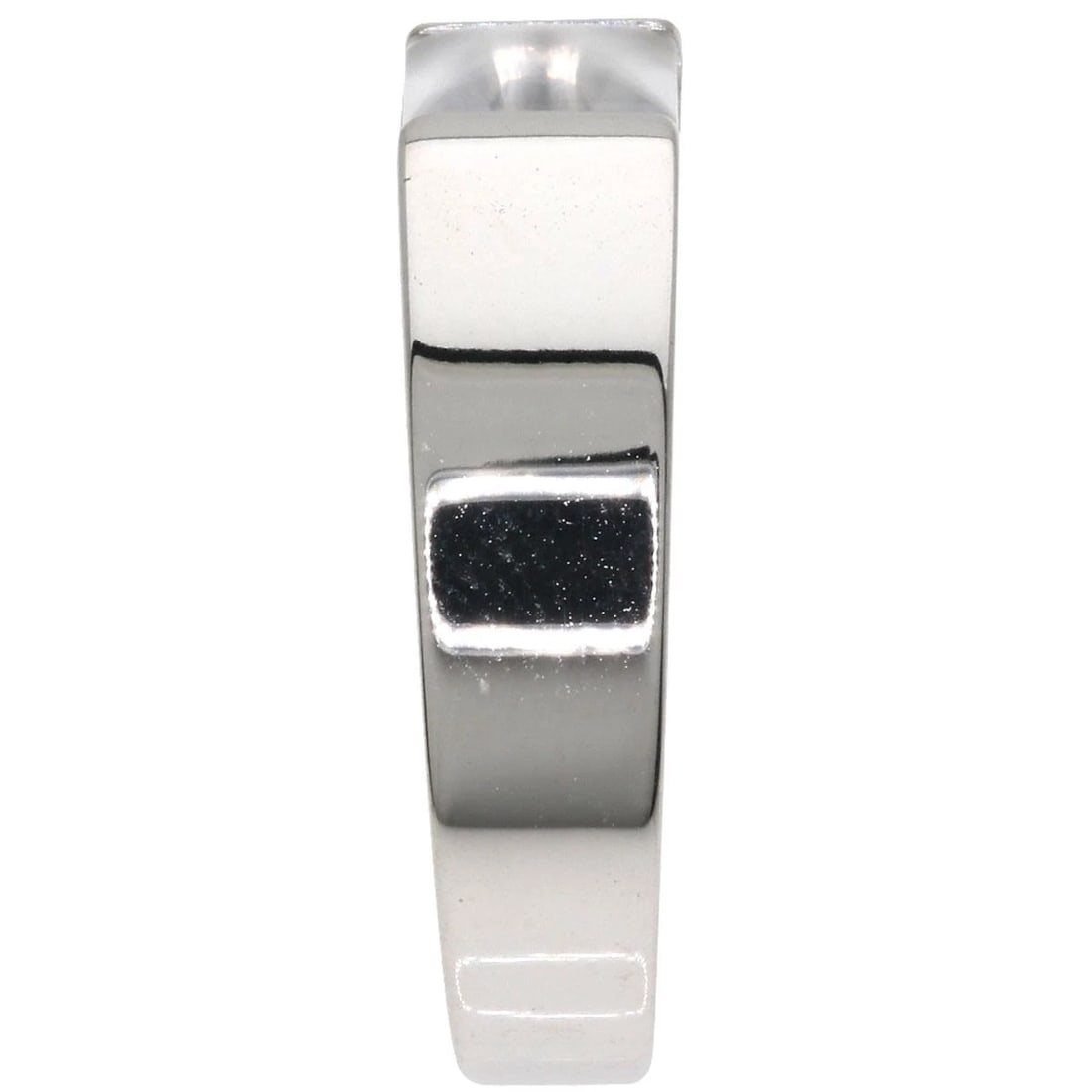 CARTIER TANK MOONSTONE RING K18 WHITE GOLD: CARTIER Tank Moonstone Ring K18 White Gold Brand: CARTIER Type: Ring Material: K18 White Gold, Color: Exterior Color Silver Size: 5.75 (US) Accessories: None Accessories Notice: When purch