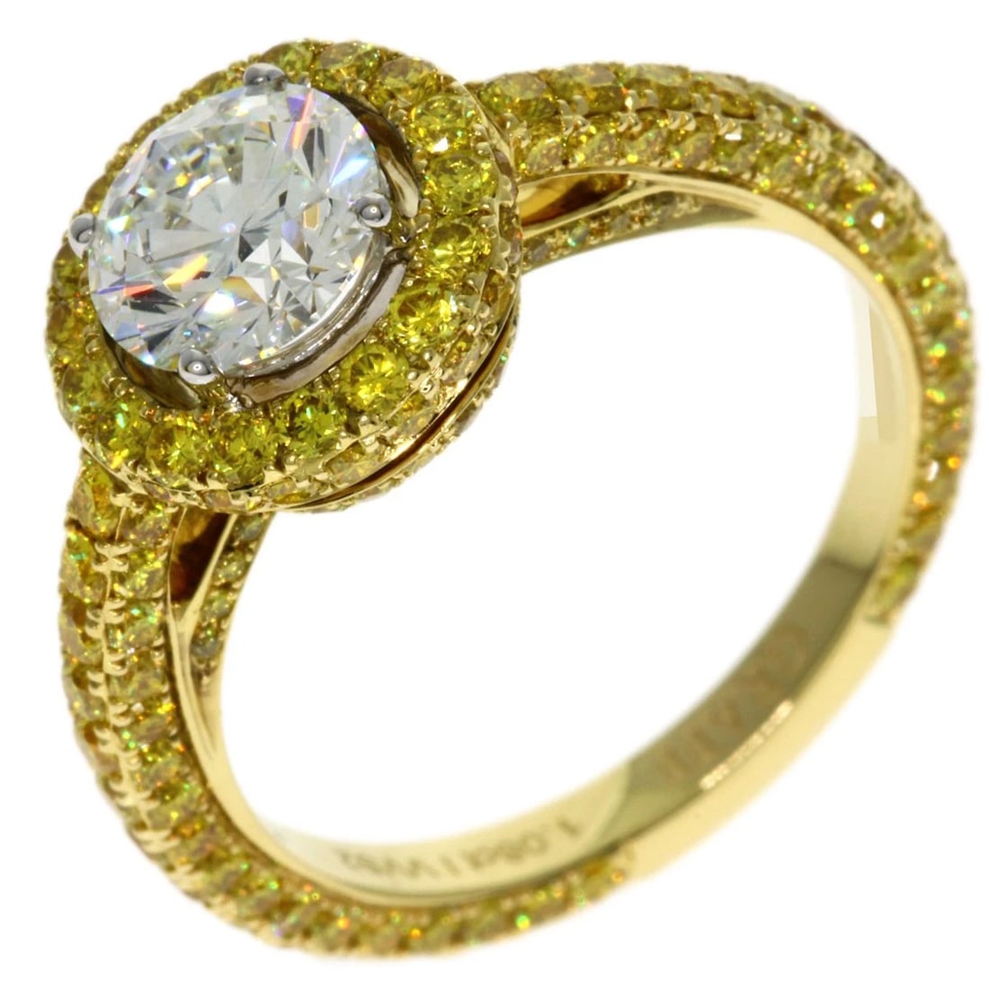 GRAFF CONSTELLATION YELLOW DIAMOND RING - 2