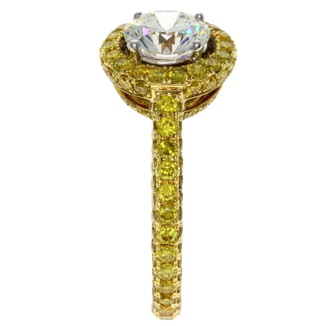 GRAFF CONSTELLATION YELLOW DIAMOND RING - 3