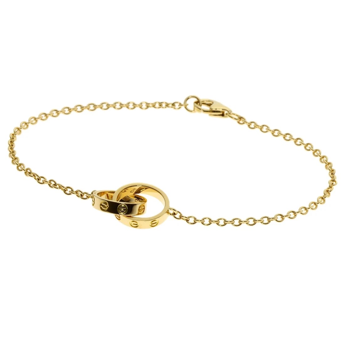 CARTIER BABY LOVE BRACELET K18 YELLOW GOLD (1 of 6)