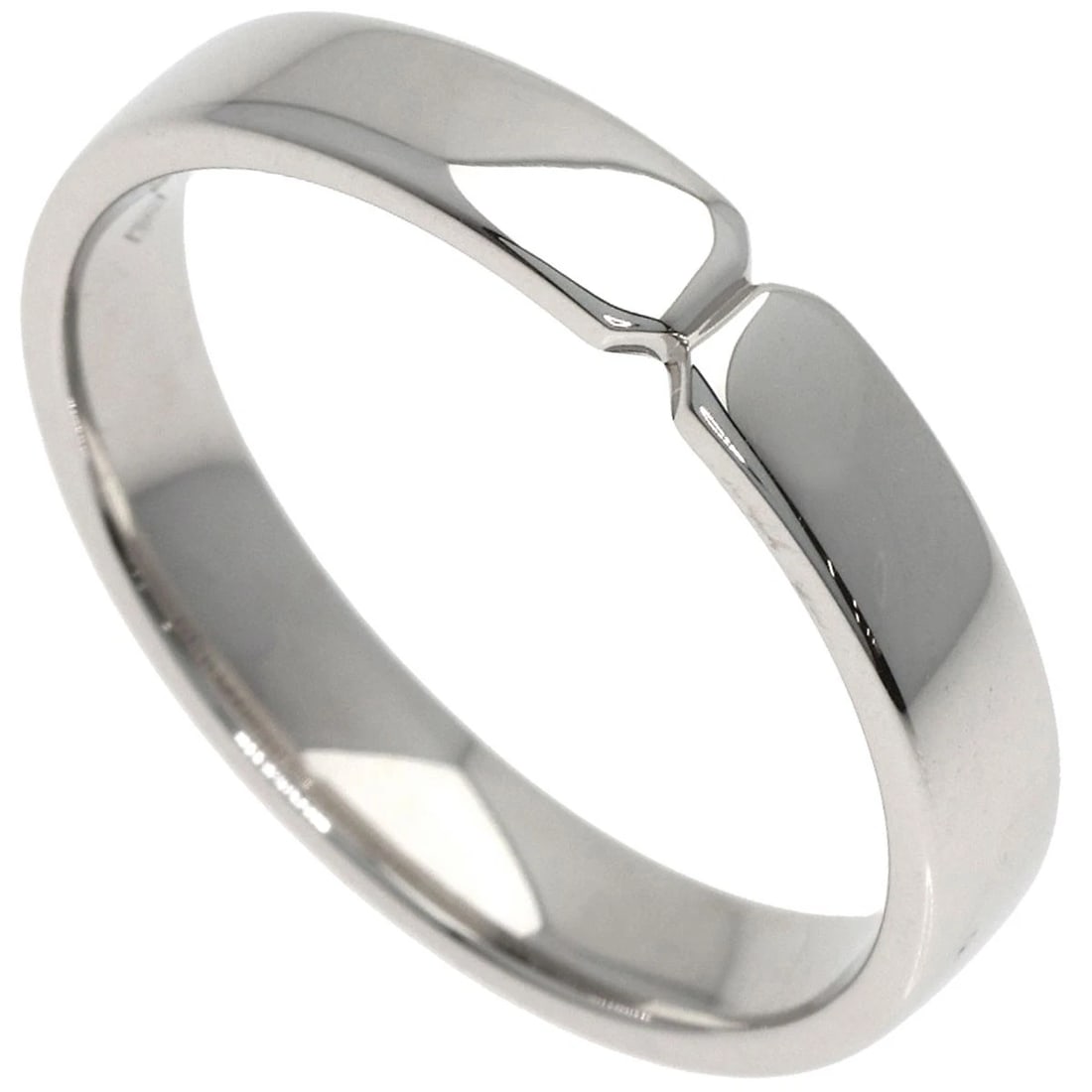 HERMES EVER KELLY RING PLATINUM PT950: HERMES Ever Kelly Ring Platinum PT950 Brand: HERMES Type: Ring Material: Platinum PT950, Color: Exterior Color Silver Size: 6.75 (US) Accessories: None Accessories Notice: When purchasing pre-owned