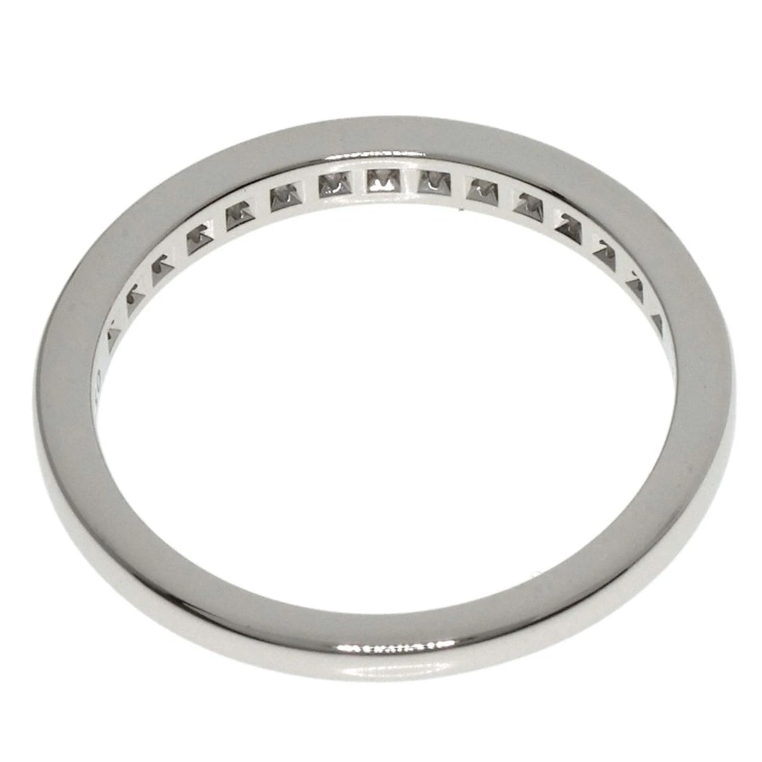 TIFFANY&CO. HALF ETERNITY DIAMOND RING - 4