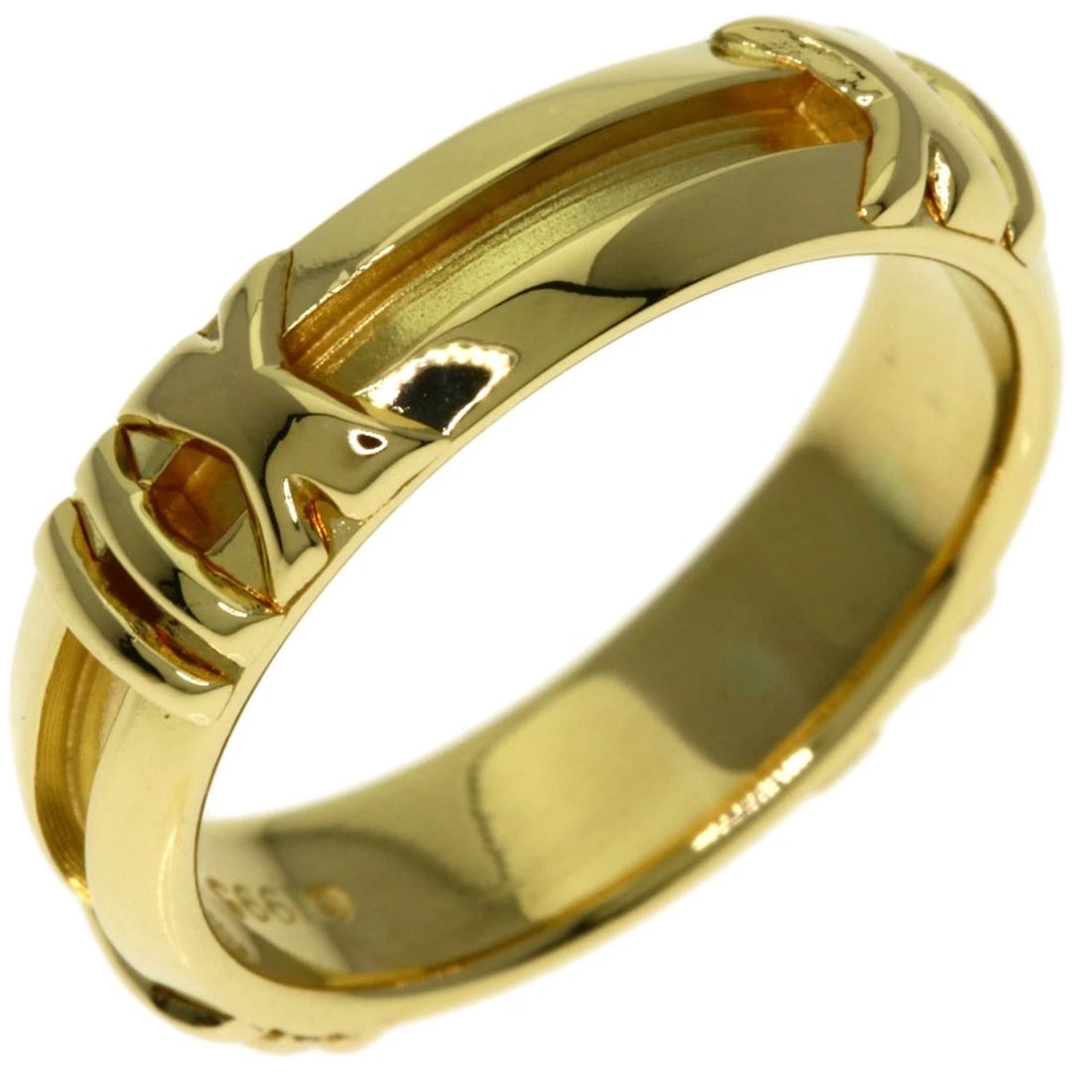 TIFFANY&CO. ATLAS NUMERIC RING - 5