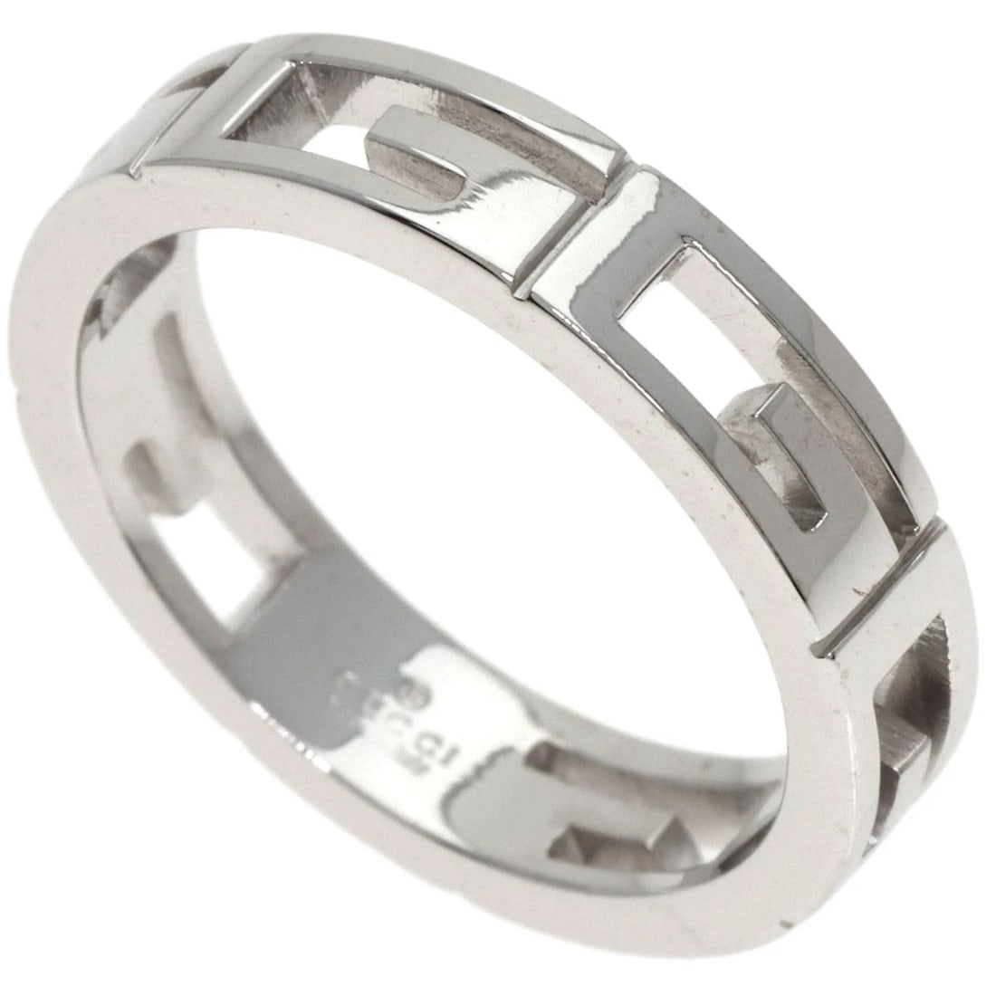 GUCCI MULTIPLE RING K18 WHITE GOLD (1 of 4)