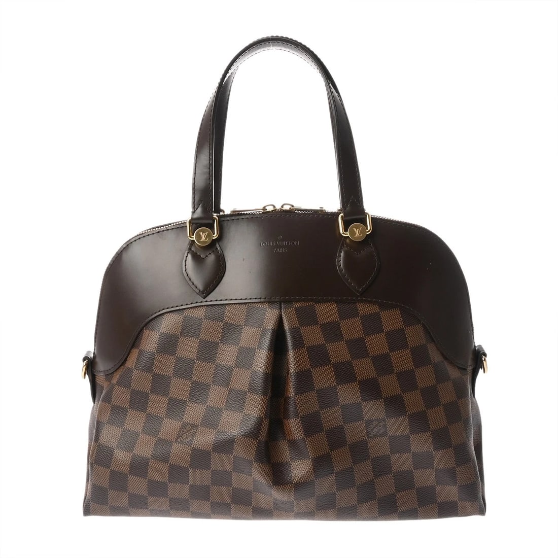 LOUIS VUITTON SALVI 2WAY DAMIER BROWN SHOULDER BAG: LOUIS VUITTON SALVI 2WAY Damier Brown Shoulder Bag Brand: LOUIS VUITTON Type: Shoulder Bag Material: Monogram canvas Color: Brown Size: H:about 10.6inch W:about 1.2inch (Bottom) D:about 6.1inch Ac