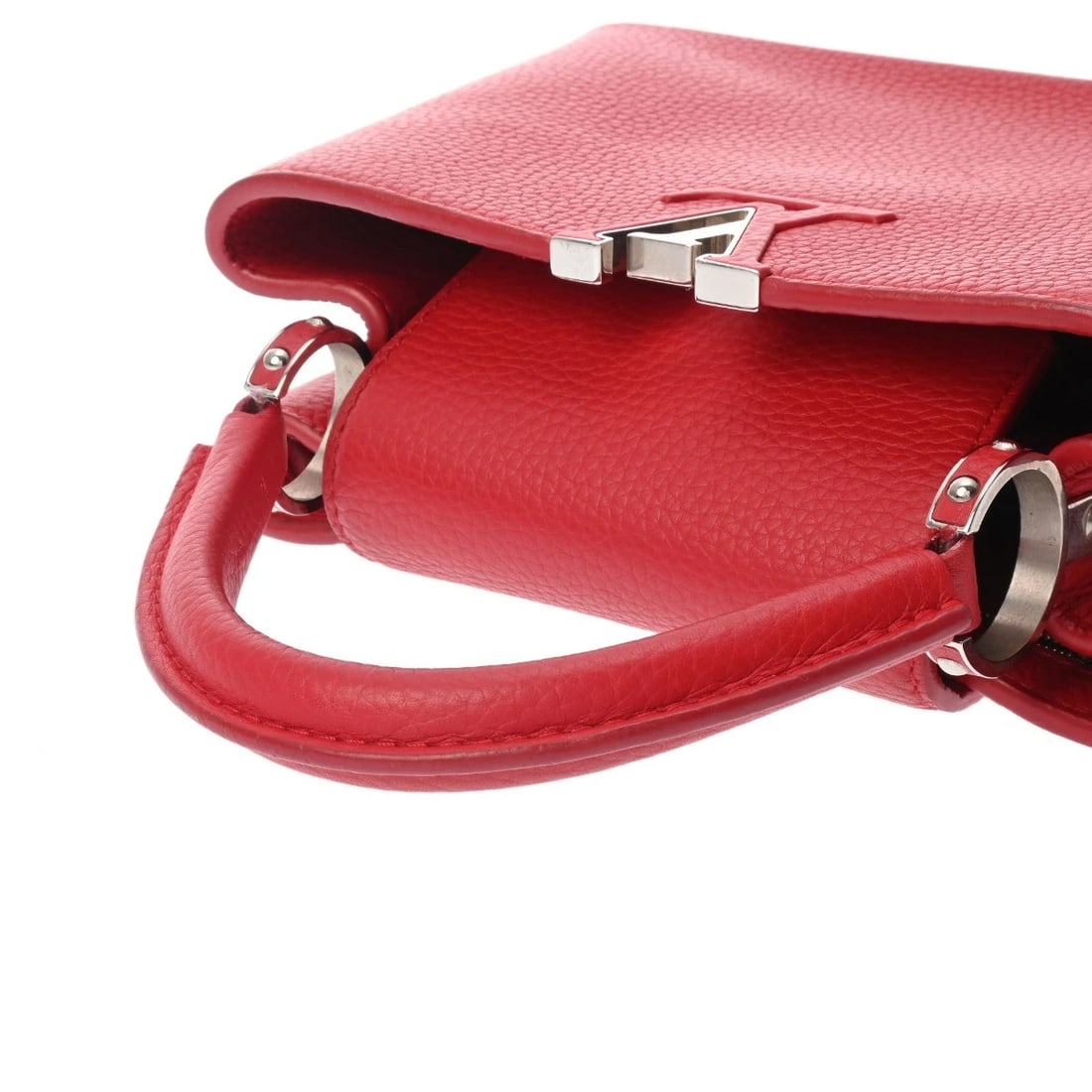 LOUIS VUITTON CAPUCINES BB 2WAY RUBY HANDBAG - 3