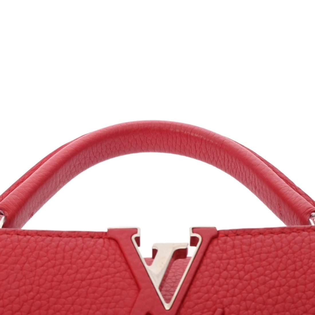 LOUIS VUITTON CAPUCINES BB 2WAY RUBY HANDBAG - 4