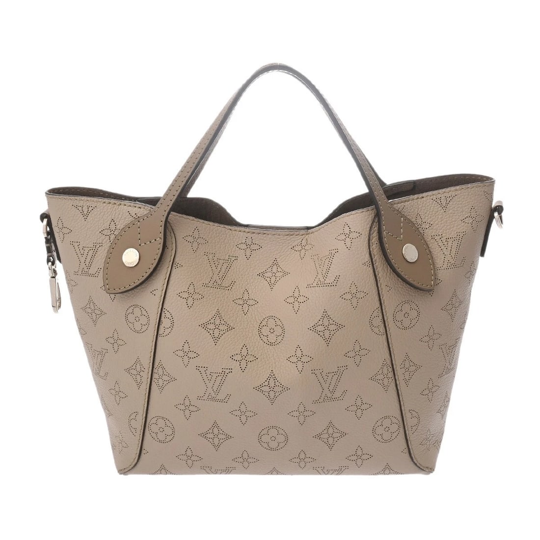 LOUIS VUITTON HINA PM 2WAY MONOGRAM HANDBAG: LOUIS VUITTON Hina PM 2WAY Monogram Handbag Brand: LOUIS VUITTON Type: Handbag Material: leather Color: Galle Size: H:about 7.9inch W:about 8.9inch D:about 5.1inch Accessories: None Accessories
