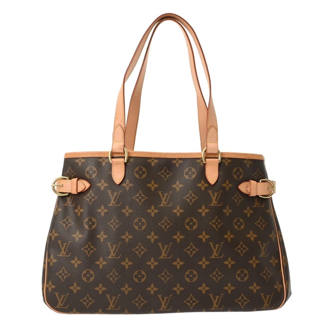 LOUIS VUITTON BATIGNOLLES ORIENTAL MONOGRAM CANVAS BROWN: LOUIS VUITTON Batignolles Oriental Monogram canvas Brown Brand: LOUIS VUITTON Type: Tote Bag Material: Monogram canvas Color: Brown Size: H:about 9.8inch W:about 15.0inch (maximum) D:about 5.5inch (ma