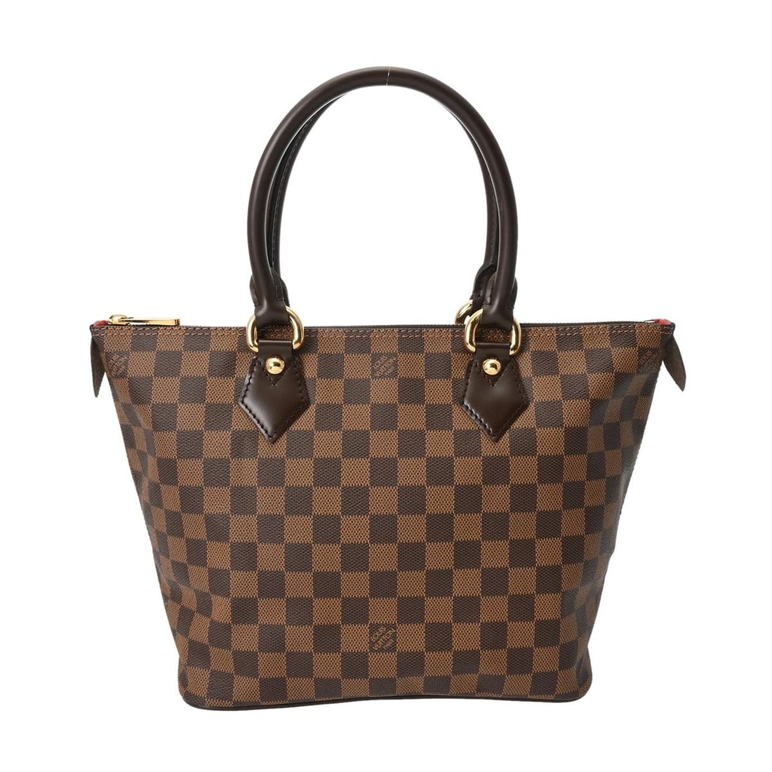 LOUIS VUITTON SALEYA PM DAMIER CANVAS EBENE TOTE BAG: LOUIS VUITTON Saleya PM Damier canvas Ebene Tote Bag Brand: LOUIS VUITTON Type: Tote Bag Material: Damier canvas Color: Ebene Size: H:about 9.4inch W:about 10.0inch (Bottom) D:about 5.5inch Access