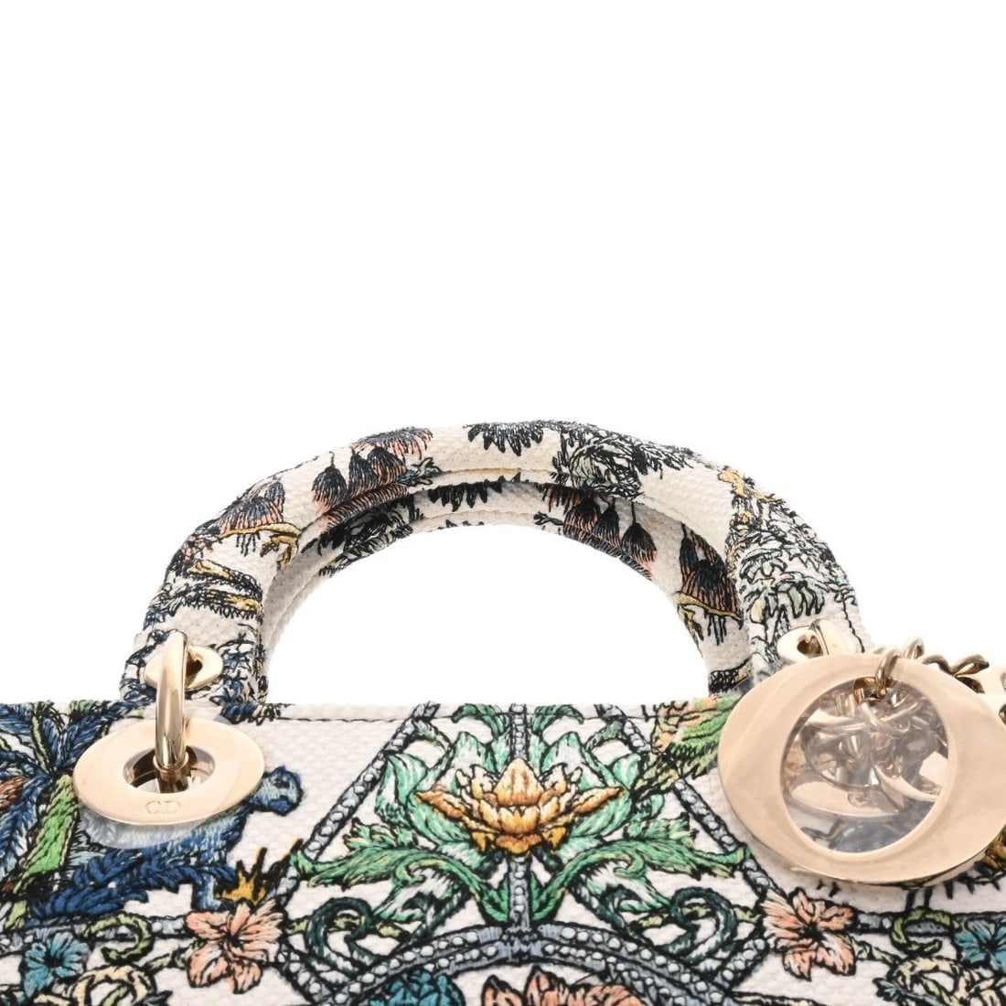 DIOR LADY D-LITE MEDIUM BAG - 4
