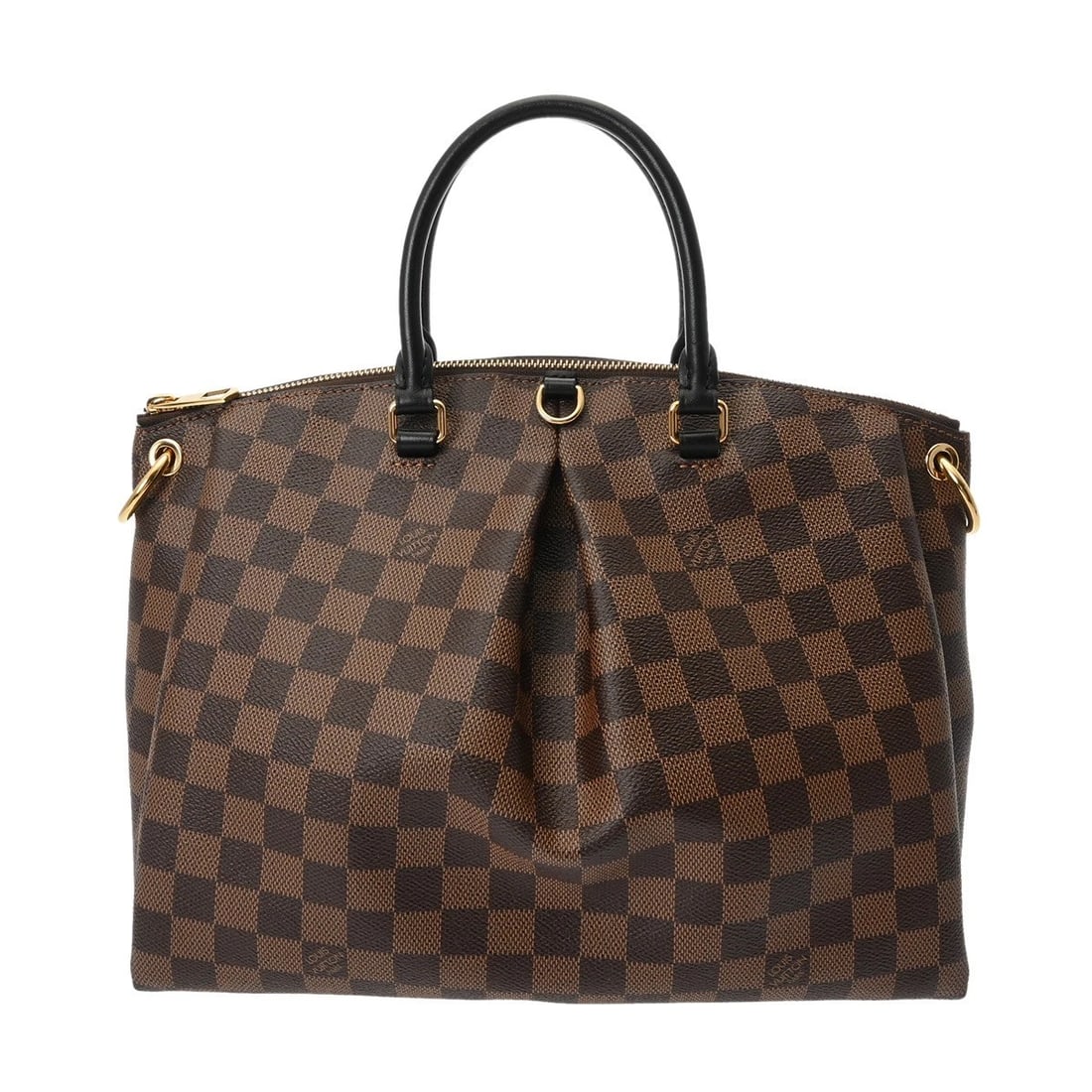 LOUIS VUITTON ODEON TOTE MM DAMIER HANDBAG: LOUIS VUITTON Odeon tote MM Damier Handbag Brand: LOUIS VUITTON Type: Handbag Material: Damier canvas Color: Brown Size: H:about 10.0inch (Center) W:about 12.4inch D:about 5.1inch Accessories: Non