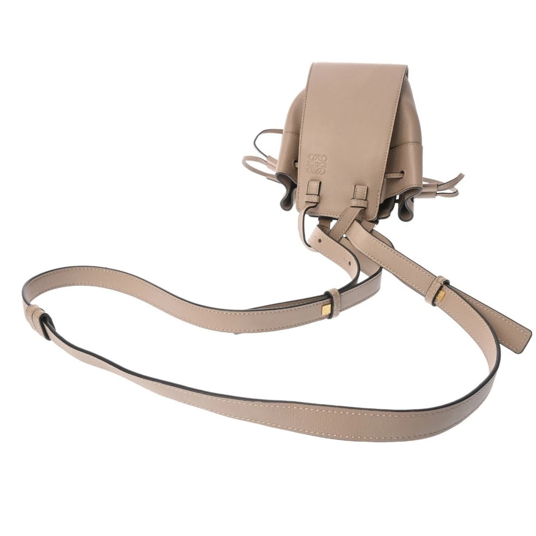 LOEWE MINI HAMMOCK DRAWSTRING BAG - 3