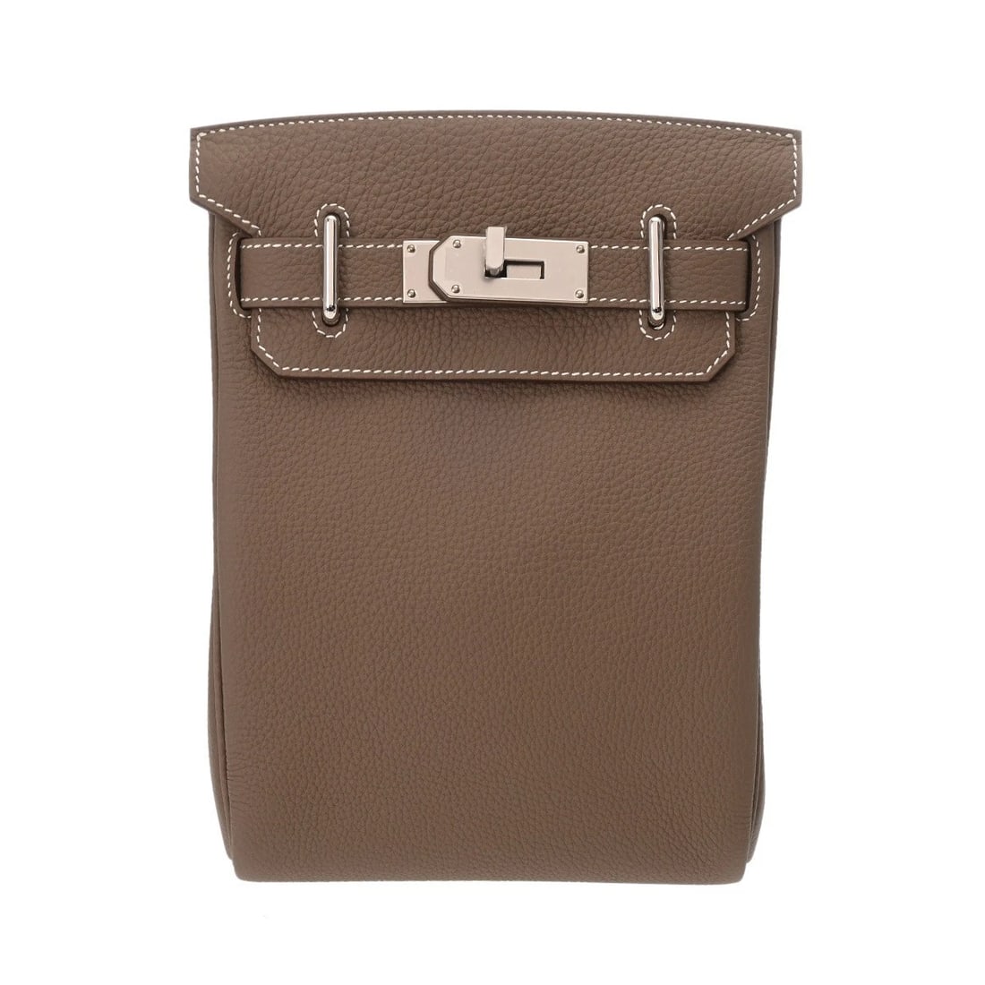 HERMES KELLY AKKAD PM TOGO ETOPE SHOULDER BAG: HERMES Kelly Akkad PM Togo Etope Shoulder Bag Brand: HERMES Type: Shoulder Bag Material: Togo Color: Etope Size: H:about 10.2inch W:about 6.9inch D:about 3.1inch Accessories: None Accessories Notice: