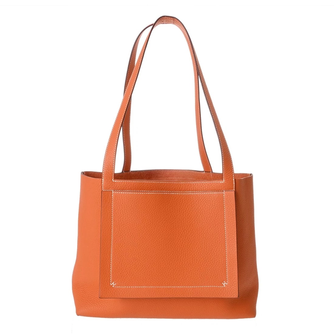 HERMES CABASSERIE 31 TAURILLON ORANGE POPPY TOTE BAG (1 of 6)