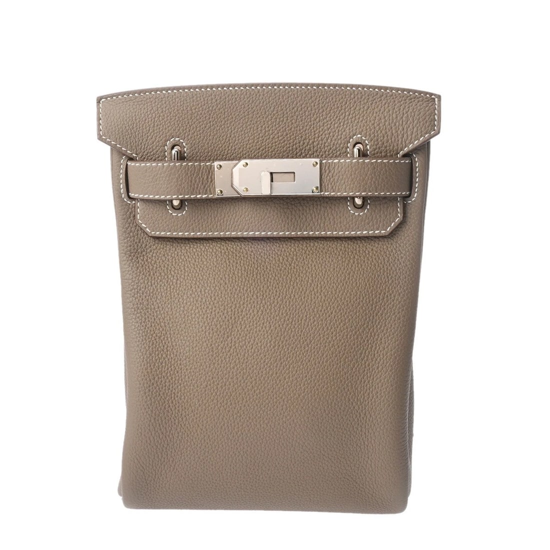 HERMES KELLY AKKAD PM TOGO ETOPE SHOULDER BAG: HERMES Kelly Akkad PM Togo Etope Shoulder Bag Brand: HERMES Type: Shoulder Bag Material: Togo Color: Etope Size: H:about 10.2inch W:about 6.9inch D:about 3.1inch Accessories: None Accessor