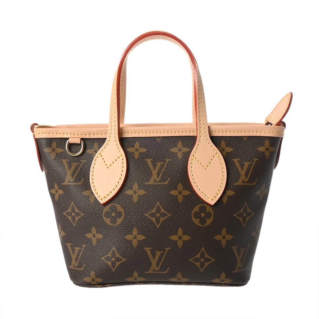 LOUIS VUITTON NEVERFULL BB M46705 MONOGRAM CANVAS BEIGE TOTE BAG: LOUIS VUITTON Neverfull BB M46705 Monogram canvas beige Tote Bag Brand: LOUIS VUITTON Type: Tote Bag Material: Monogram canvas Color: beige Size: H:about 5.7inch W:about 6.7inch (Bottom) D:about 3.3in