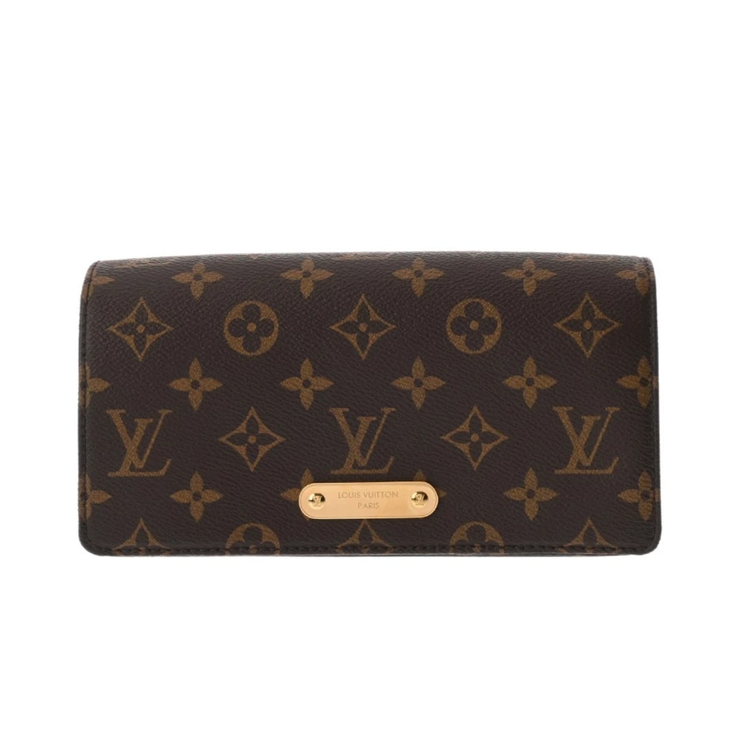 LOUIS VUITTON WALLET ON CHAIN LILY MONOGRAM CANVAS: LOUIS VUITTON Wallet on Chain Lily Monogram canvas Brand: LOUIS VUITTON Type: Shoulder Bag Material: Monogram canvas Color: Brown Size: H:about 4.1inch W:about 8.3inch D:about 2.2inch Accessories: