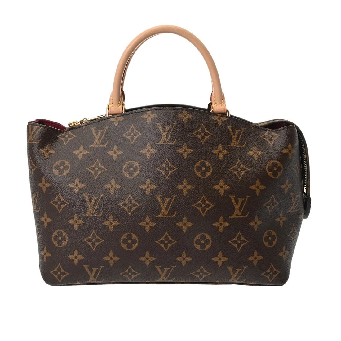 LOUIS VUITTON PETIT PALAIS PM 2WAY MONOGRAM CANVAS BROWN: LOUIS VUITTON Petit Palais PM 2WAY Monogram canvas Brown Brand: LOUIS VUITTON Type: Handbag Material: Monogram canvas Color: Brown Size: H:about 8.3inch (Center) W:about 11.8inch (Bottom) D:about 4.7i