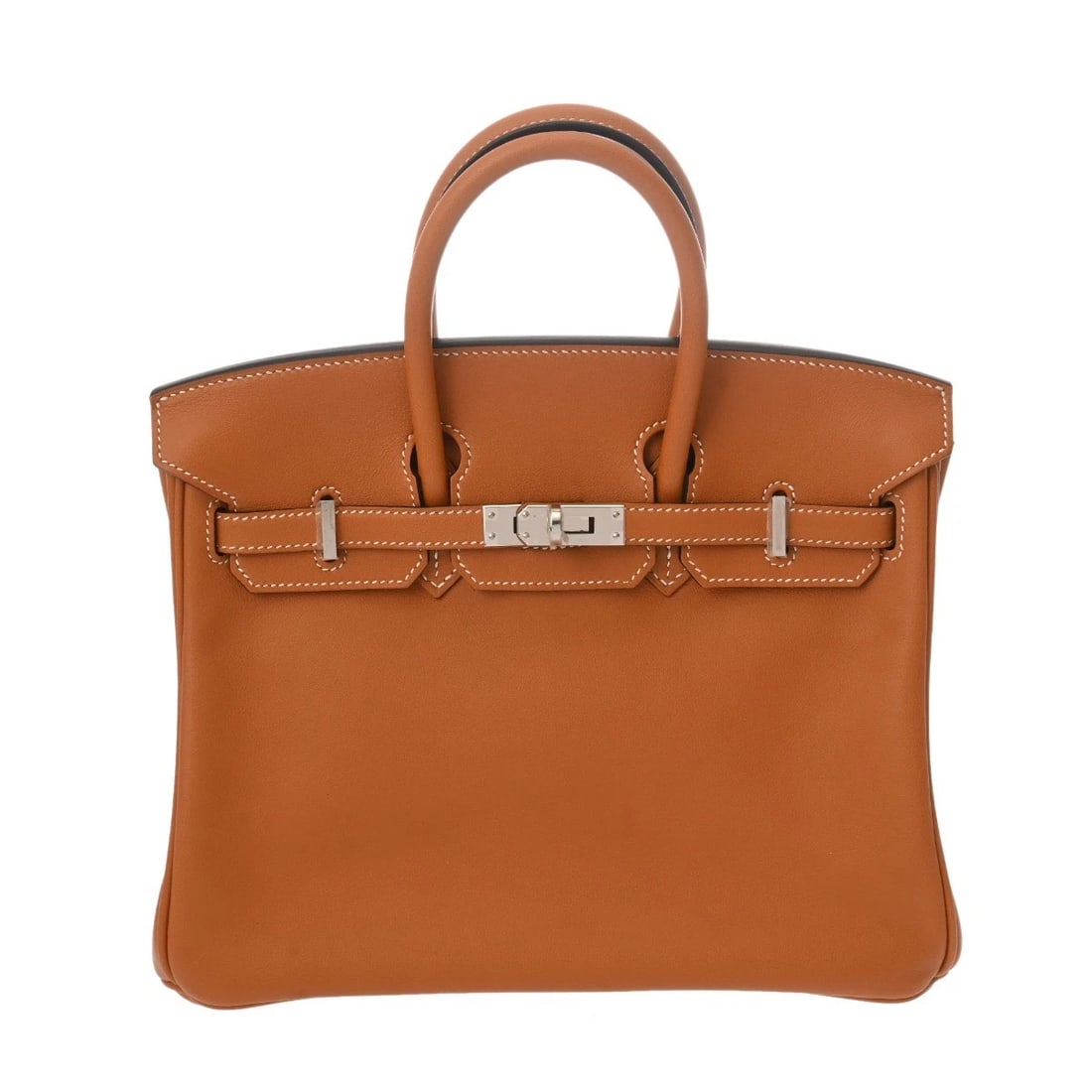 HERMES BIRKIN 25 VAUX SWIFT TOFI HANDBAG: HERMES Birkin 25 Vaux Swift Tofi Handbag Brand: HERMES Type: Handbag Material: Vaux Swift Color: Tofi Size: H:about 8.1inch W:about 9.8inch D:about 5.3inch Accessories: None Accessories No
