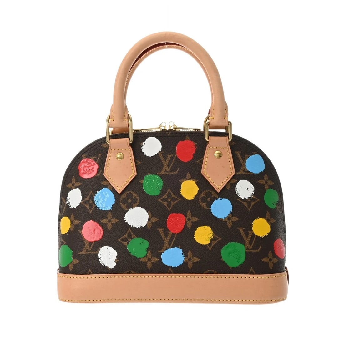 LOUIS VUITTON ALMA BB LVXYK MONOGRAM: LOUIS VUITTON Alma BB LVxYK Monogram Brand: LOUIS VUITTON Type: Handbag Material: Monogram canvas Color: Brown Size: H:about 6.9inch (Center) W:about 9.1inch D:about 4.3inch Accessories: None