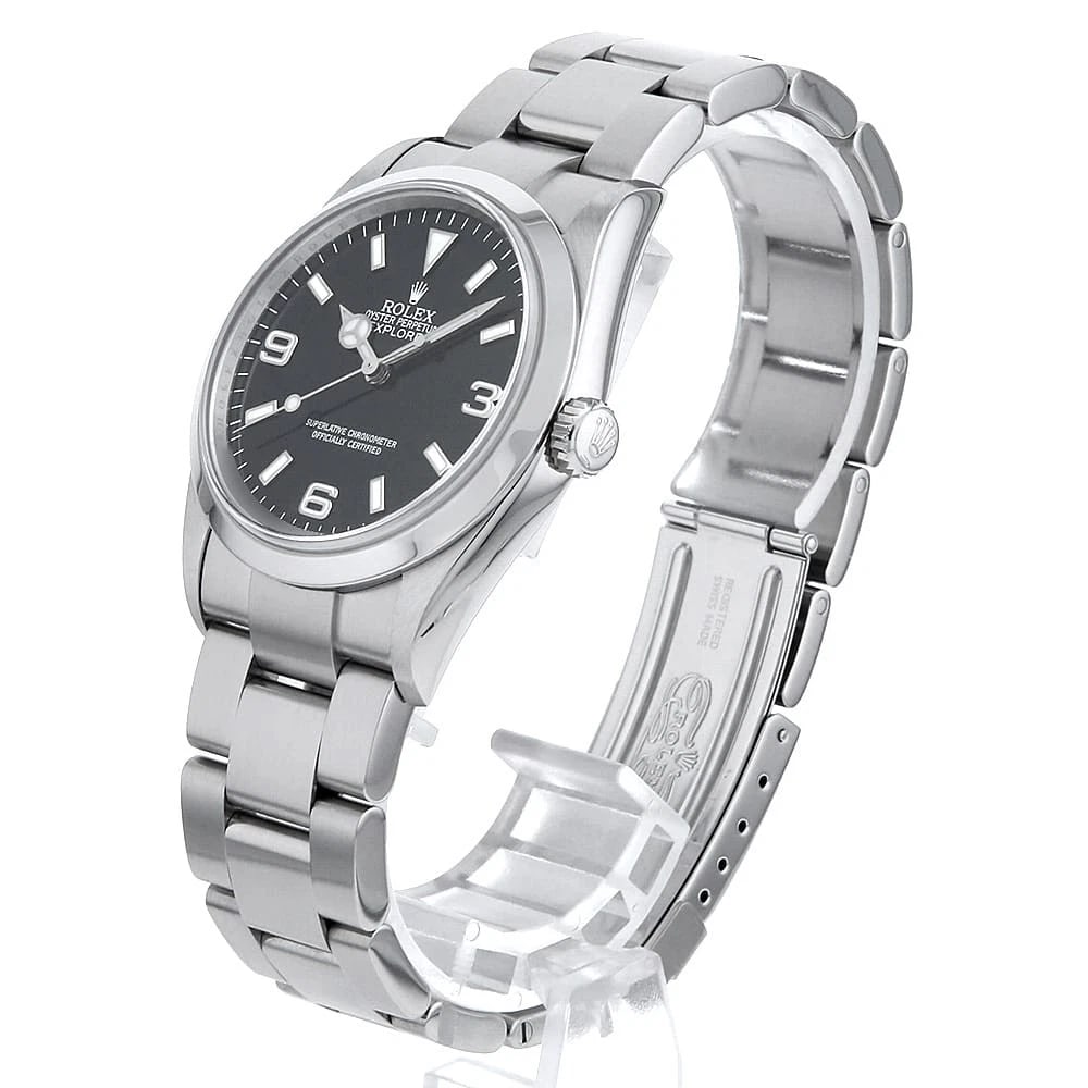 ROLEX EXPLORER BLACK WATCH - 2