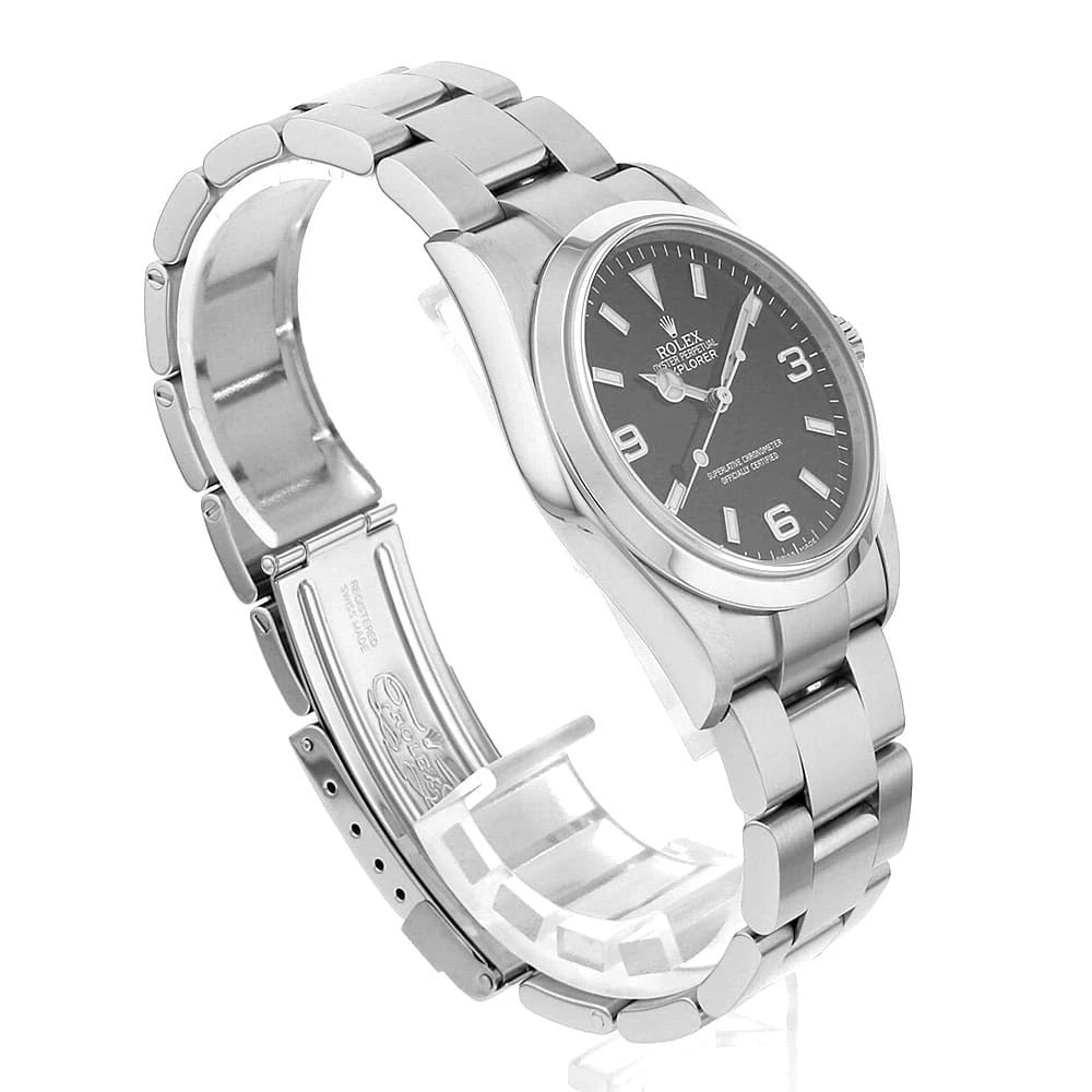 ROLEX EXPLORER BLACK WATCH - 3