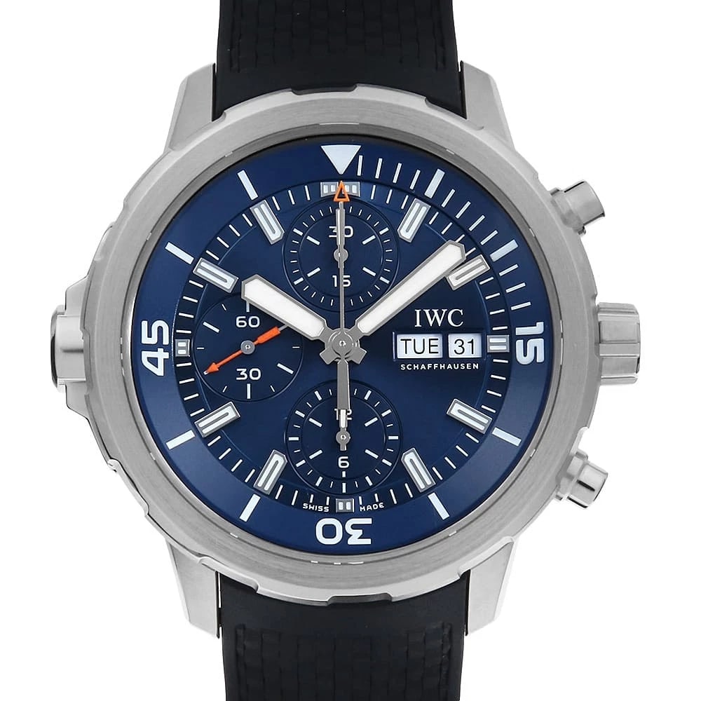 IWC AQUATIMER CHRONOGRAPH EXPEDITION JACQUES-YVES COUSTEAU WATCH (1 of 3)