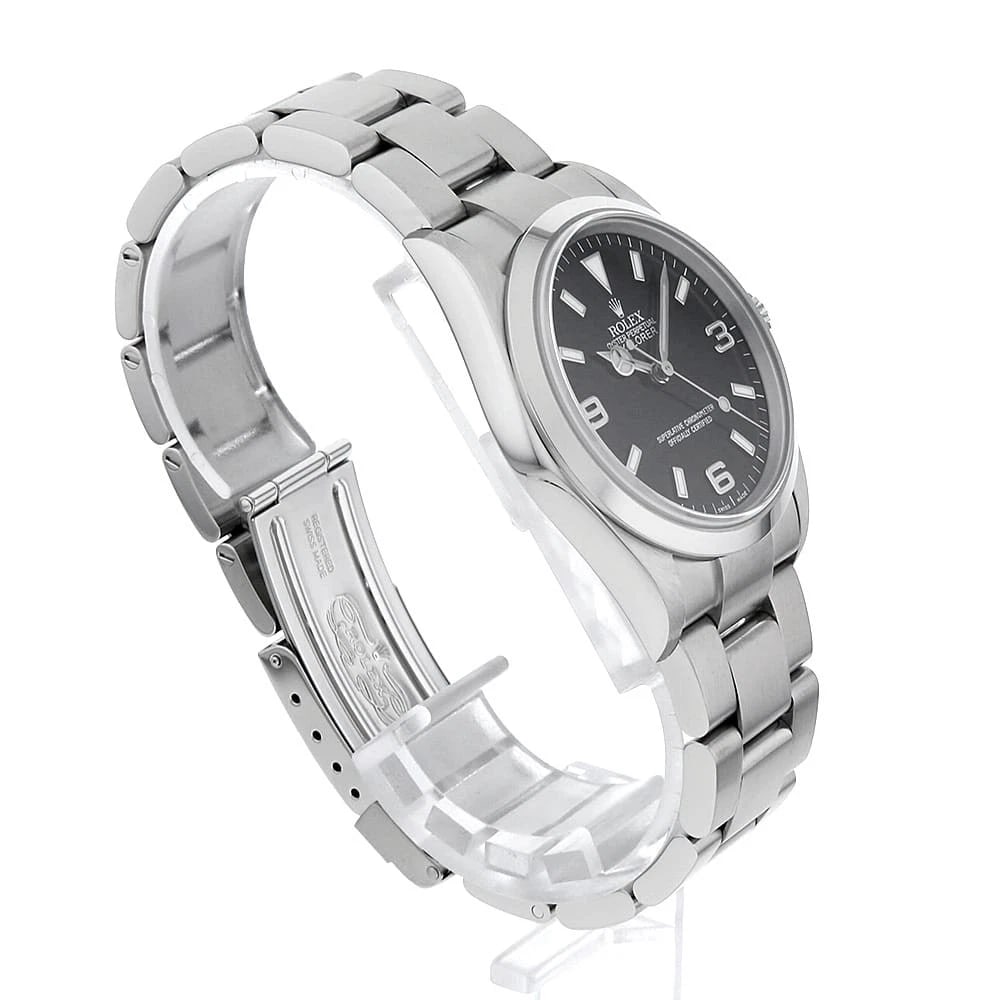 ROLEX EXPLORER BLACK WATCH - 3