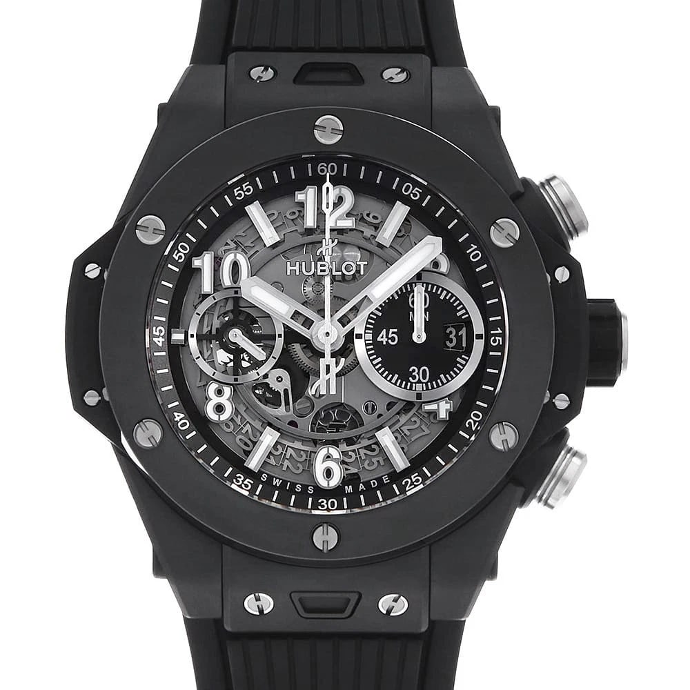 HUBLOT BIG BANG UNICO BLACK MAGIC WATCH (1 of 3)