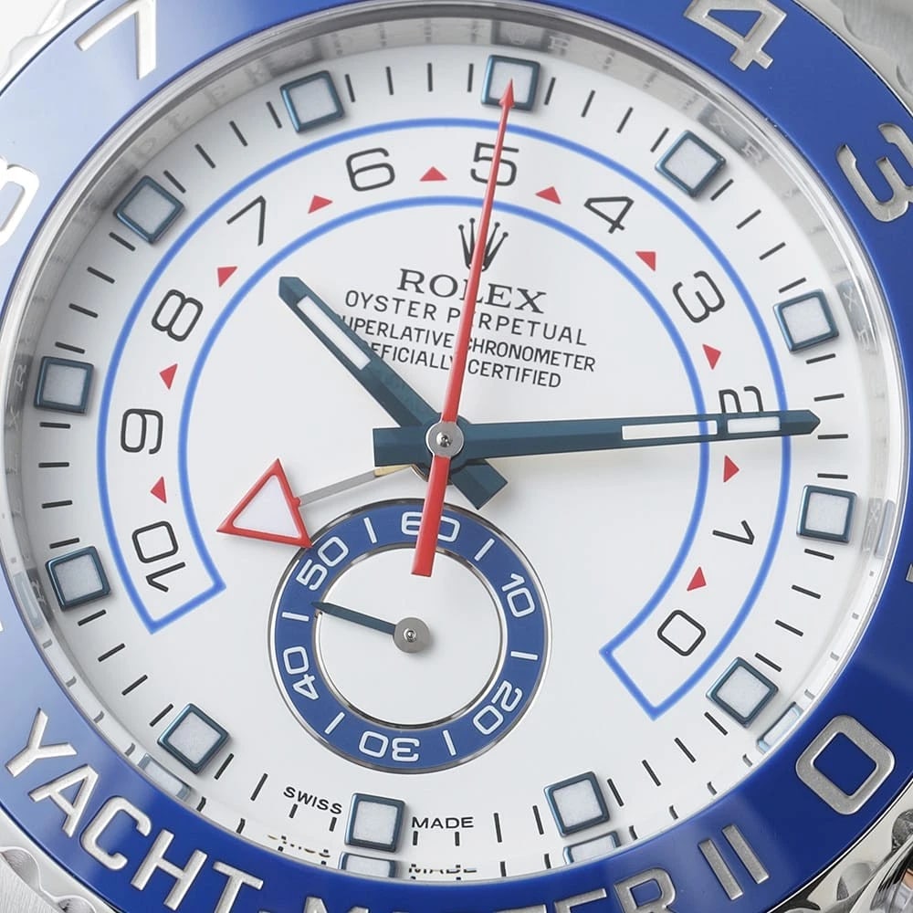 ROLEX YACHT MASTER WHITE WATCH - 4