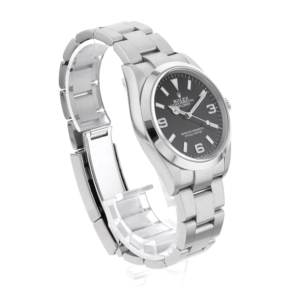 ROLEX EXPLORER BLACK WATCH - 3
